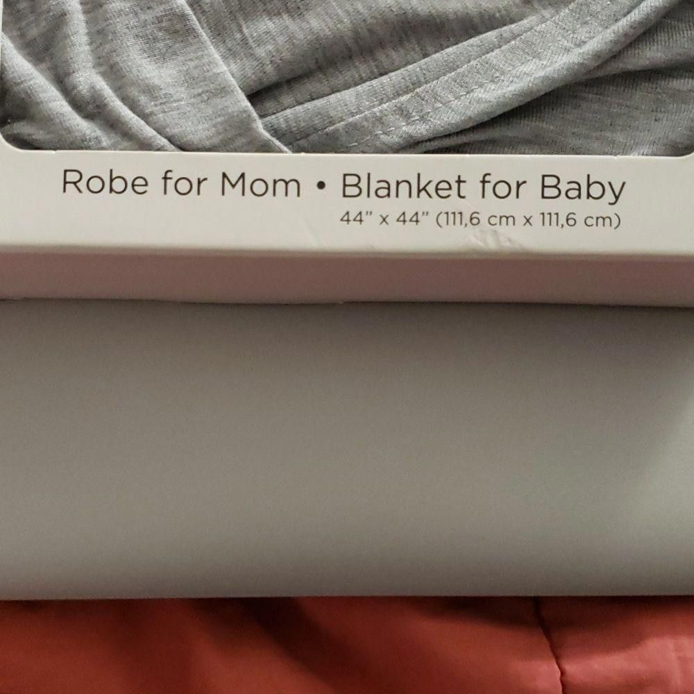 Designer CT1464 Gerber Maternity Robe & Blanket Combo Size ONE SIZE - 3 Thumbnail