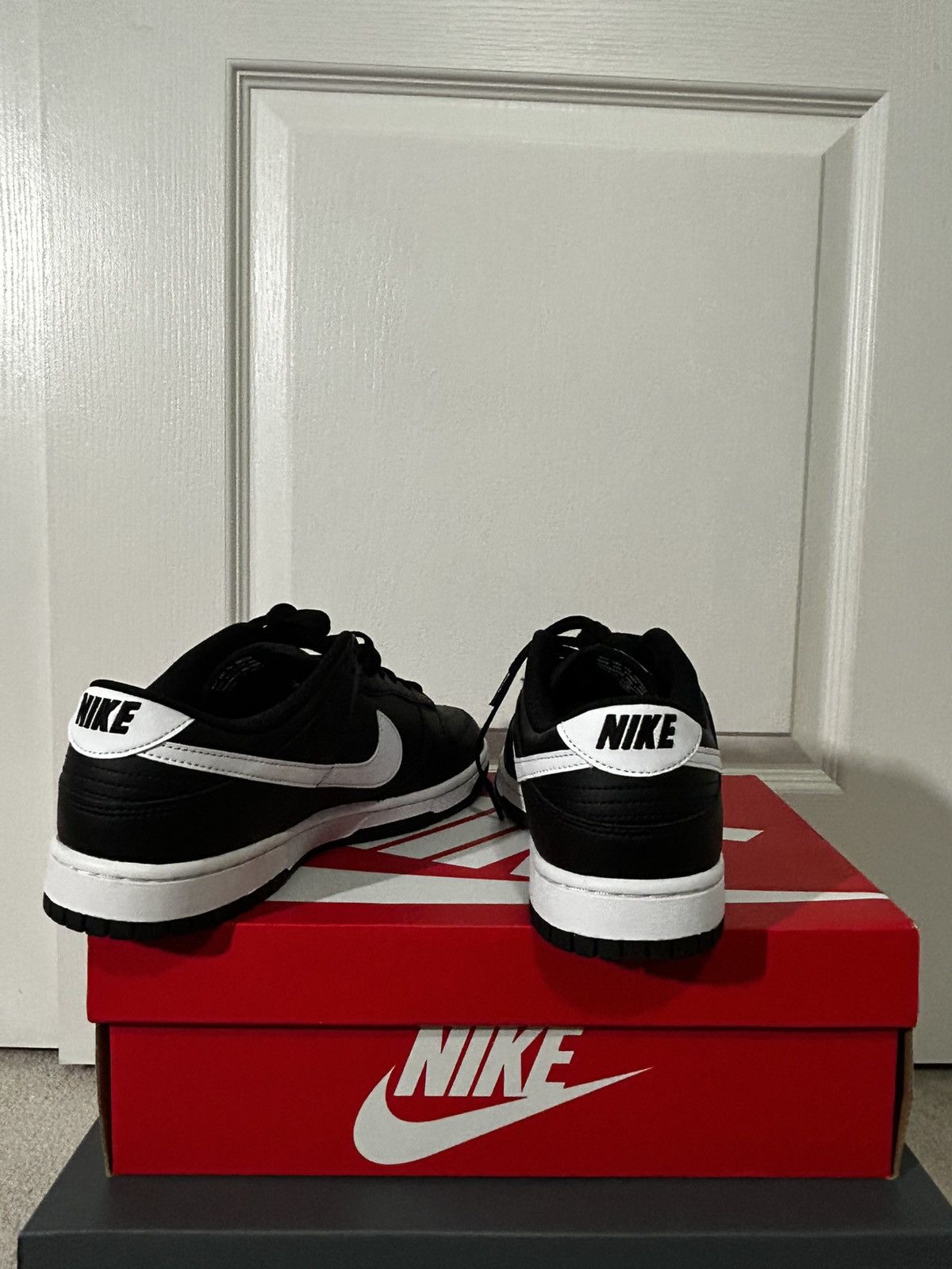 Nike Nike Dunk Low Black Panda 2.0 Size US 11 / EU 44 - 4 Thumbnail