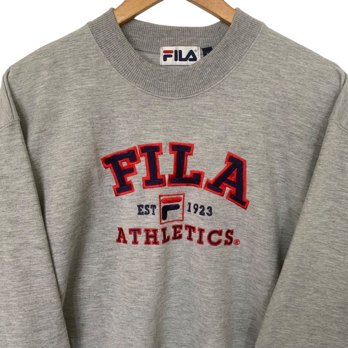 Fila × Vintage Vintage Fila Sweatshirt Big Logo Italy Large Size US M / EU 48-50 / 2 - 2 Thumbnail