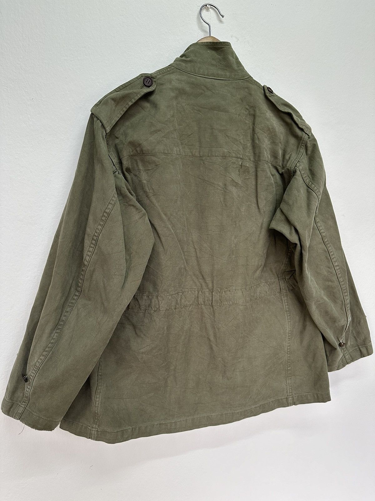 Vintage True Vintage Circa 50s France Armee OG Military Jacket Size US L / EU 52-54 / 3 - 8 Thumbnail