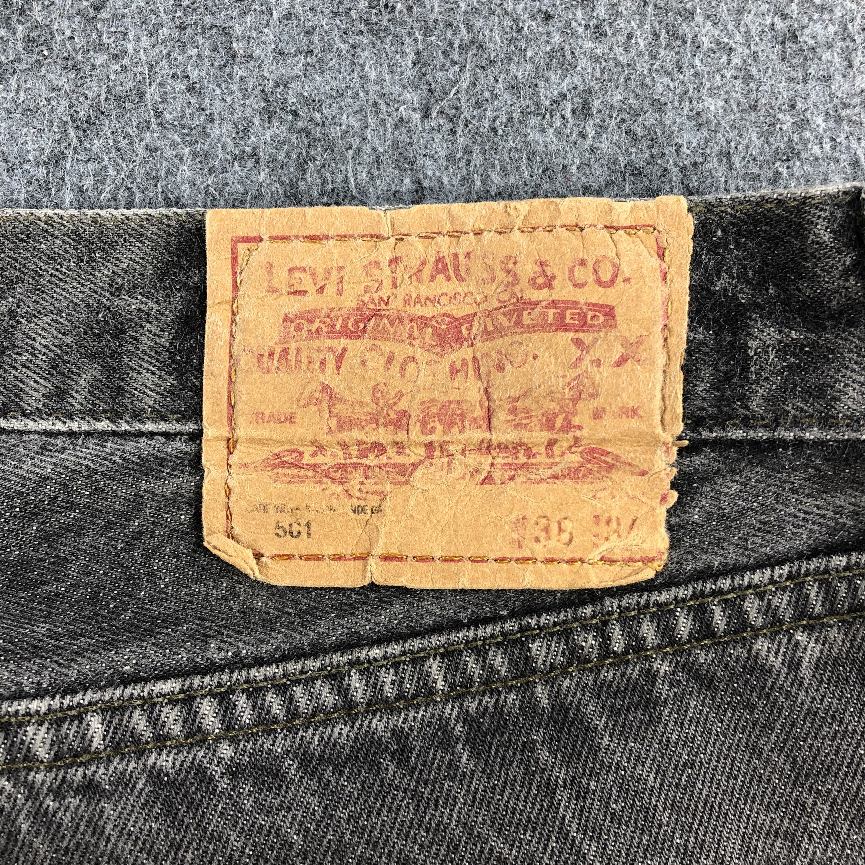 Levi's 90s Vintage Levis 501 Earth Tone Jeans-J1638 Size US 37 - 5 Thumbnail