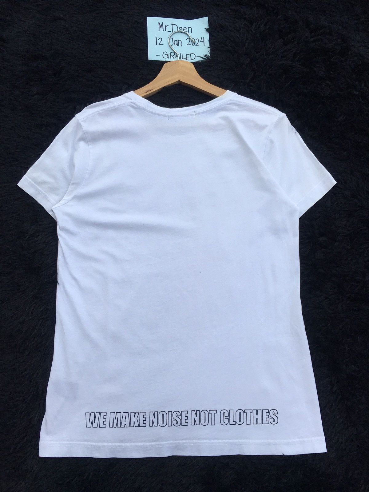 Jun Takahashi Rare Undercover Jun Takahashi We Make Noise Not Clothes Tee Size US S / EU 44-46 / 1 - 2 Thumbnail