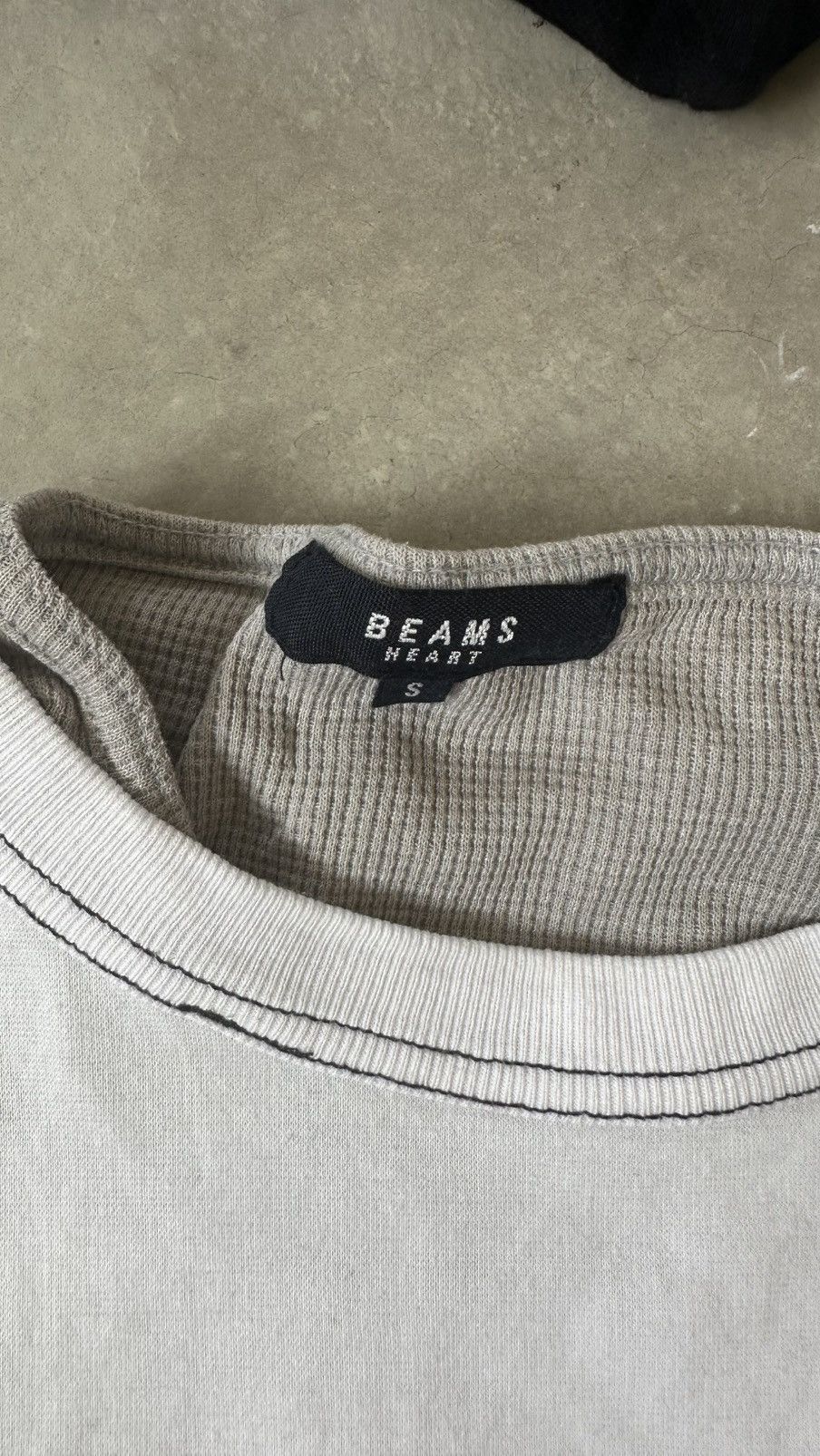 Beams Plus VINTAGE BEAMS HEART DOUBLE LAYER TEE Size US M / EU 48-50 / 2 - 4 Thumbnail