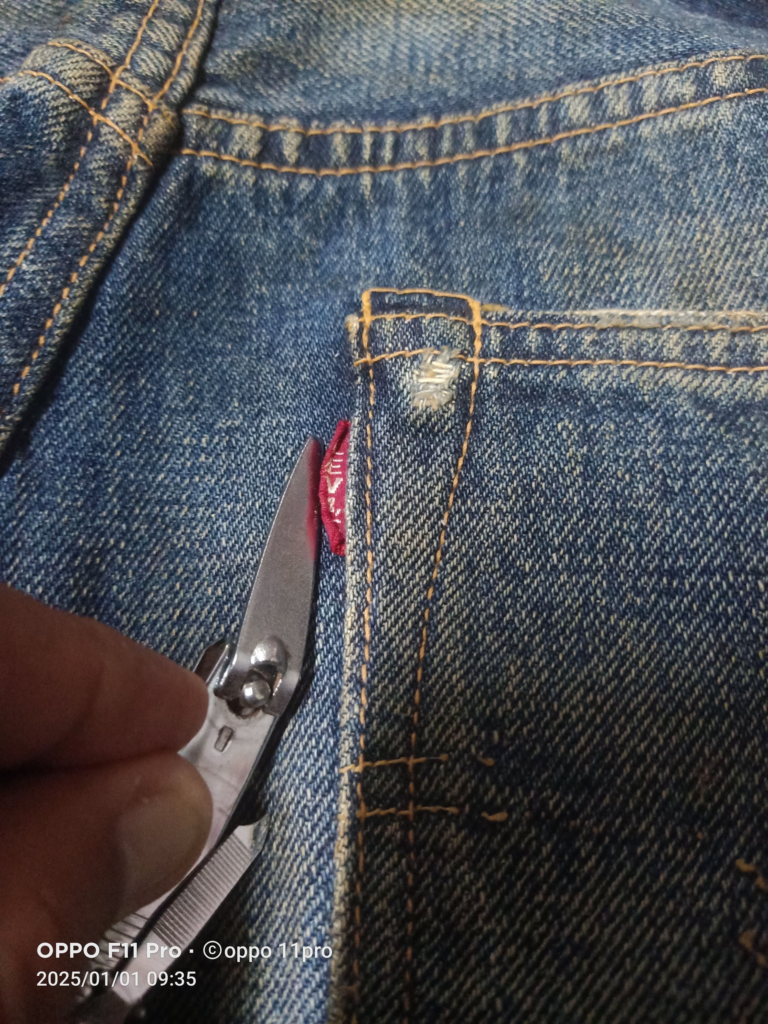 Japanese Brand × Levi's Vintage Clothing Levi's Lot 44501 Vintage Denim Stonewash Size US 30 / EU 46 - 9 Thumbnail