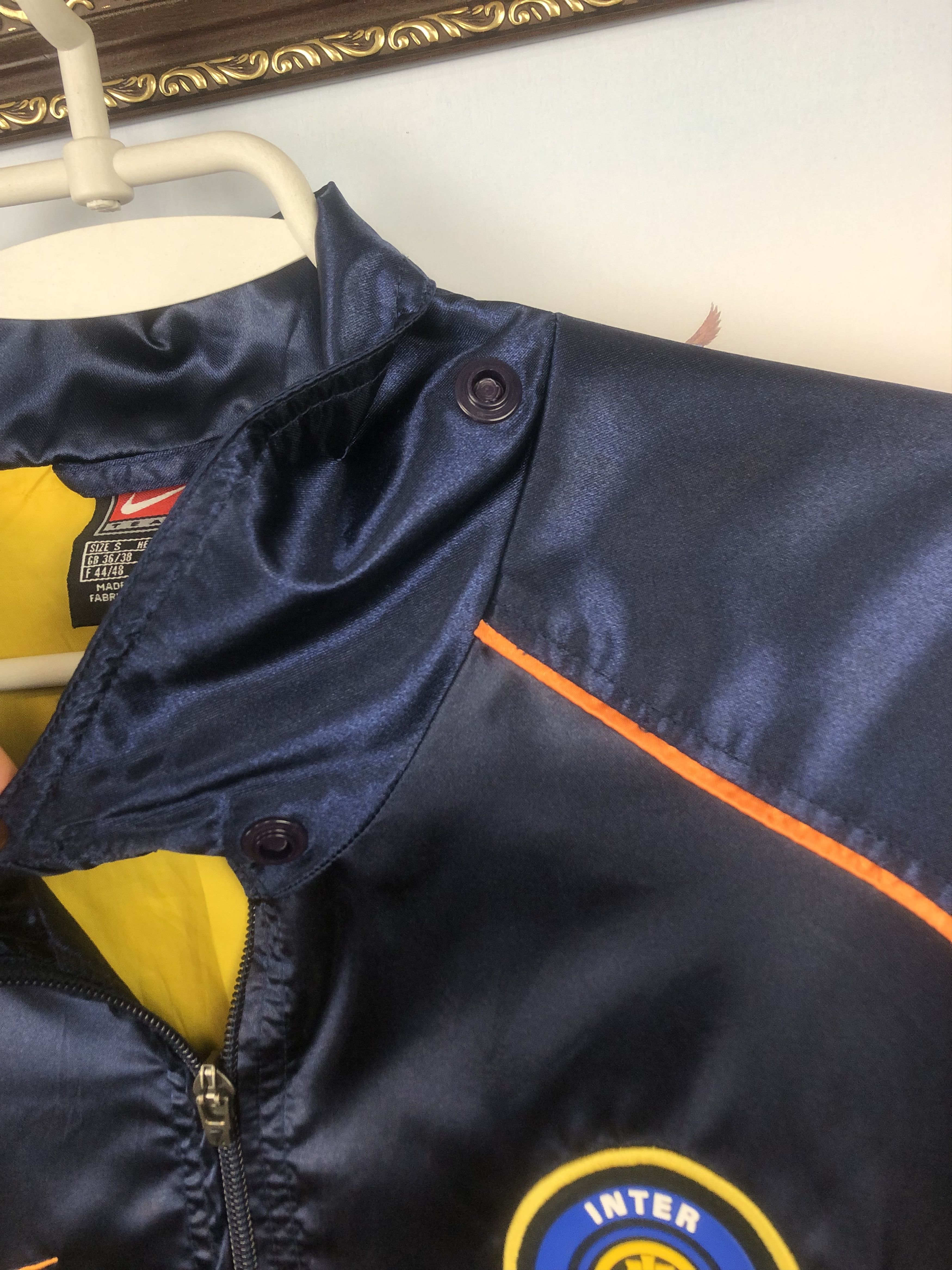 Nike Vintage 90's Nike Internazionale Inter Jacket Soccer Track Size US S / EU 44-46 / 1 - 12 Thumbnail