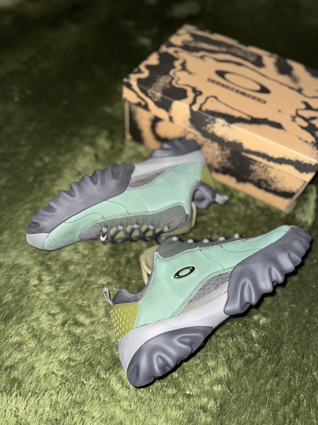 Brain Dead × Oakley [US11.5] Oakley Factory Team X BrainDead Chop Saw Duck Green Size US 11.5 / EU 44-45 - 5 Thumbnail