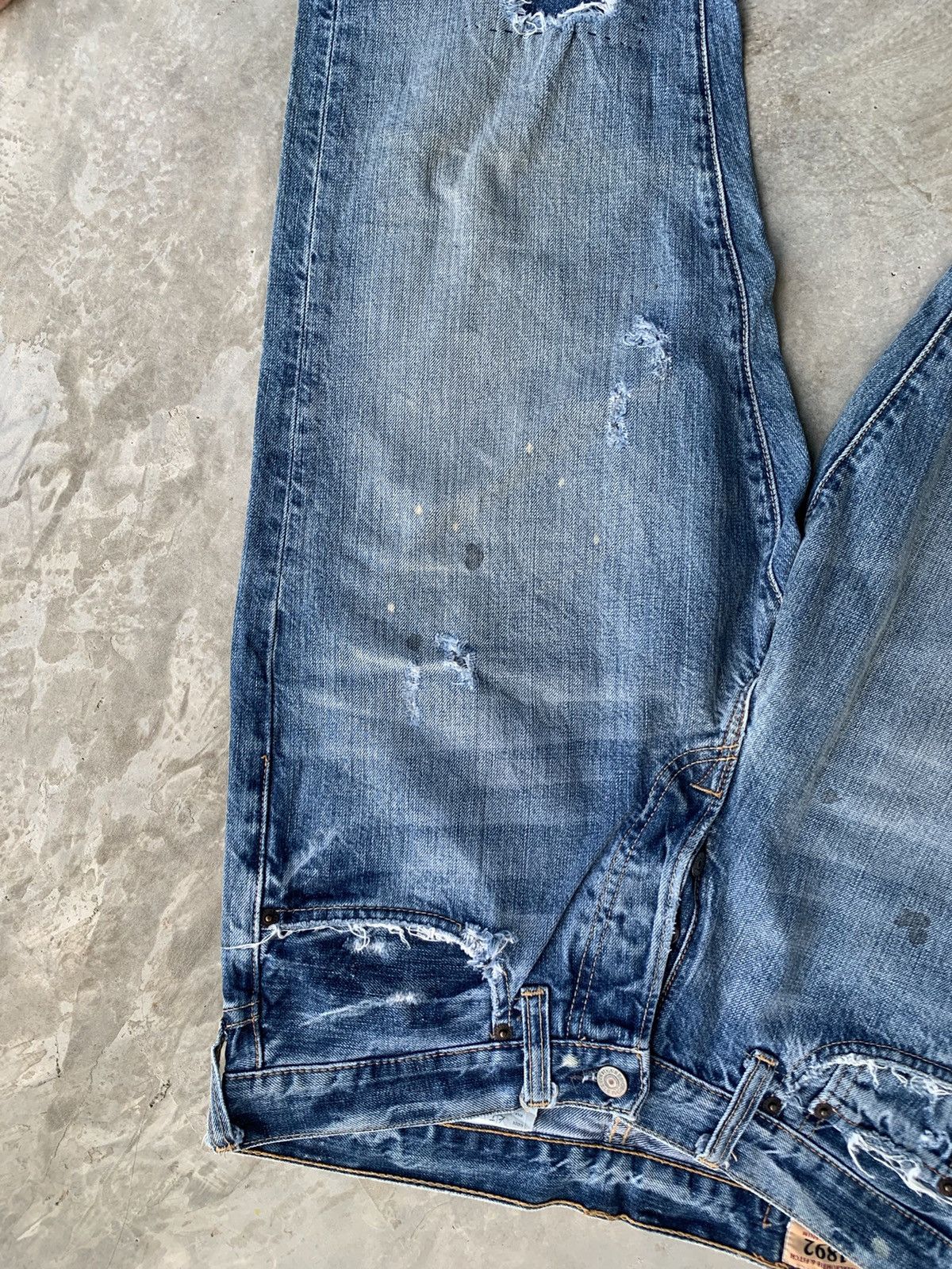 Vintage Destroyed Vintage Made in usa Size US 32 / EU 48 - 3 Thumbnail