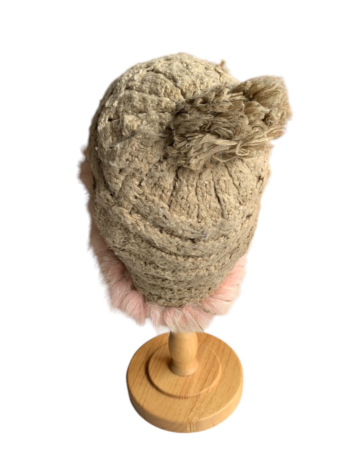 Japanese Brand × Kapital × Vintage Knitted Crochet Fur Rare Hairy Distressed Winter session hat Size ONE SIZE - 5 Thumbnail