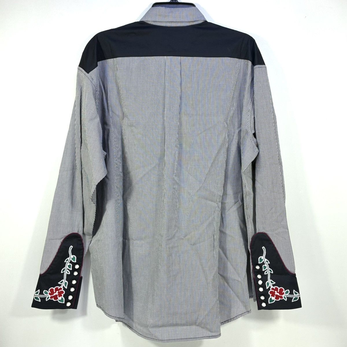 Molly Goddard Molly Goddard Meredith Plaid Button-Up Shirt Black Gingham 6 Size M / US 6-8 / IT 42-44 - 4 Thumbnail