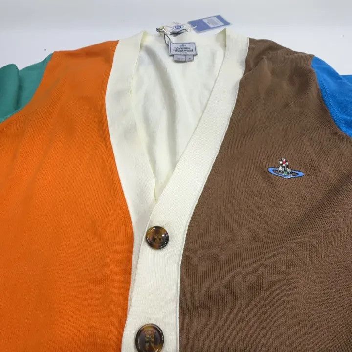Vivienne Westwood Vivienne Westwood Colorful Knit Cardigan Size US S / EU 44-46 / 1 - 3 Thumbnail