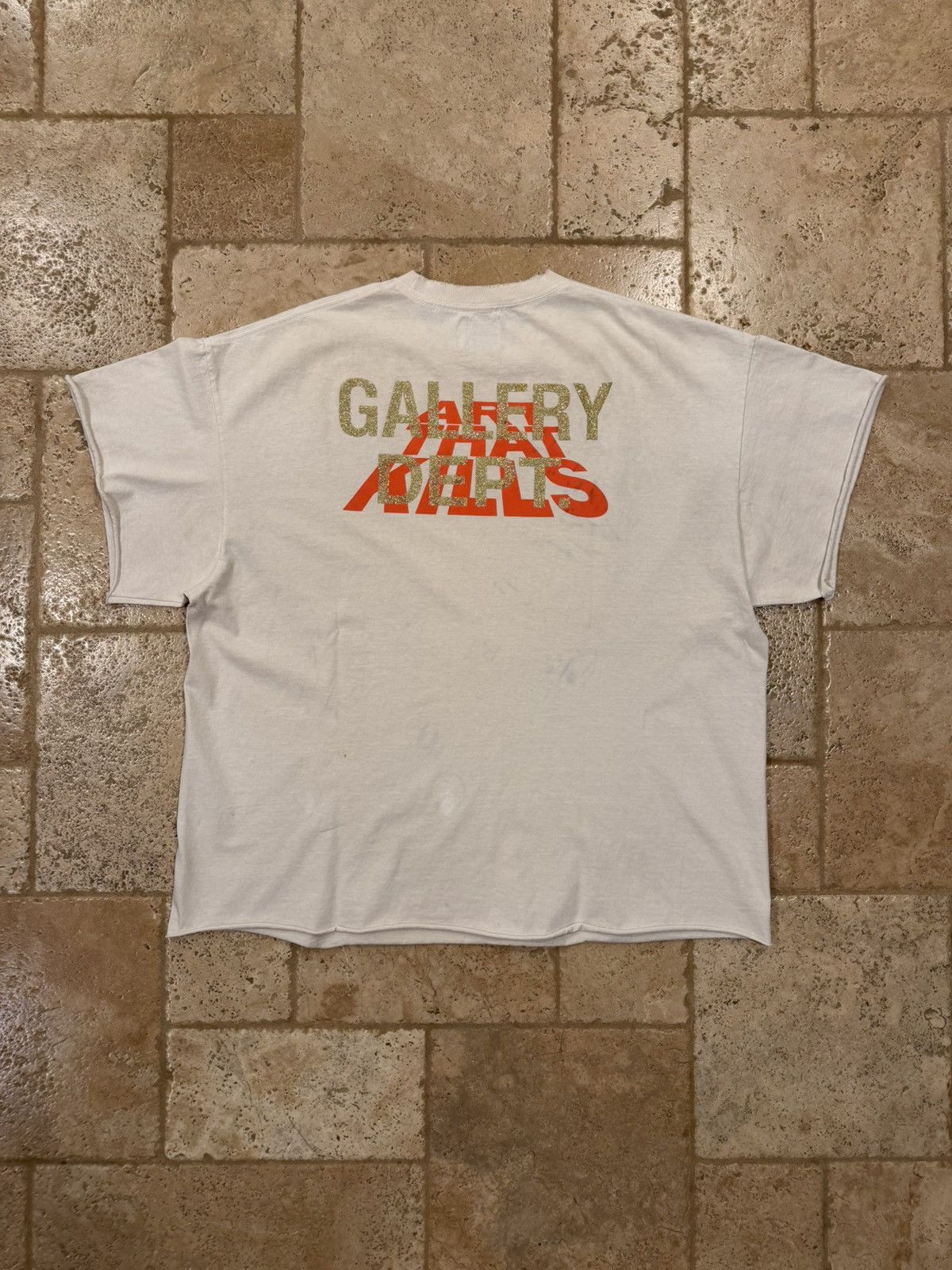Gallery Dept. Gallery Dept OG Corona Virus ATK World Tour White/Cream Tee Size US XXL / EU 58 / 5 - 7 Thumbnail