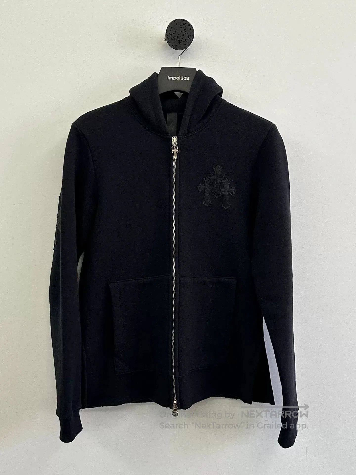Chrome Hearts chrome hearts black zip hoodie for men. Size US XS / EU 42 / 0 - 1 Thumbnail