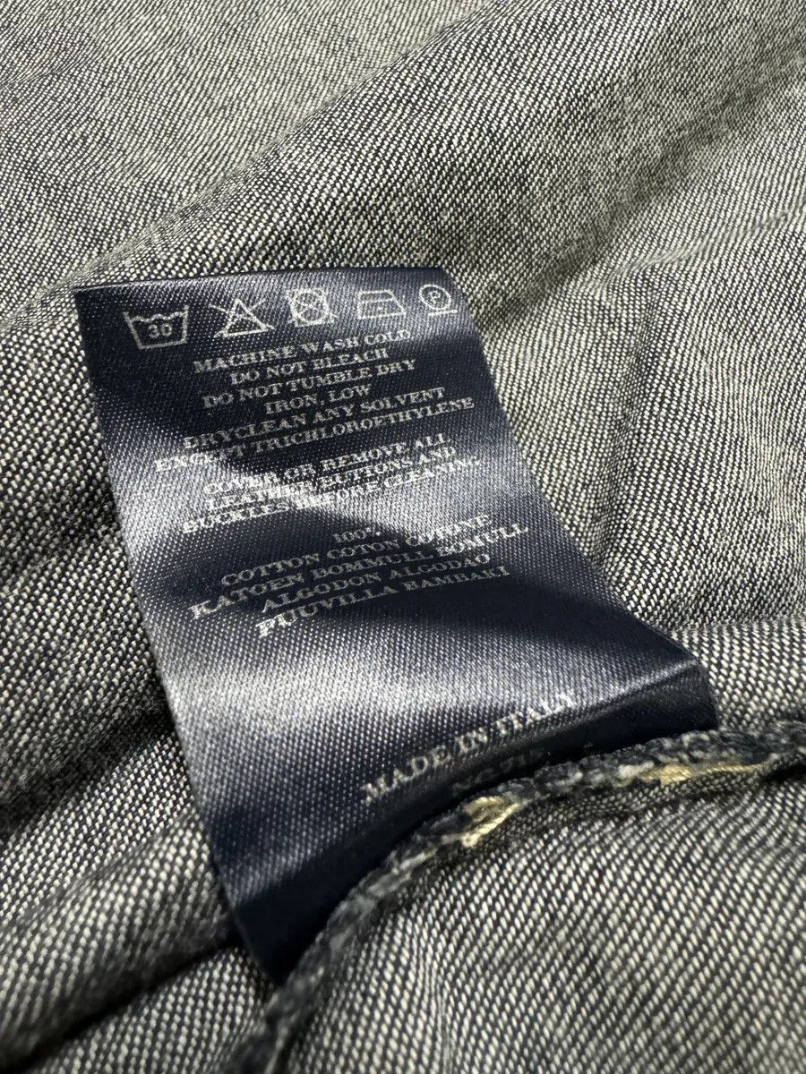 Burberry 2000s Burberry Tartan Blue Denim Shirt Size US M / EU 48-50 / 2 - 9 Thumbnail