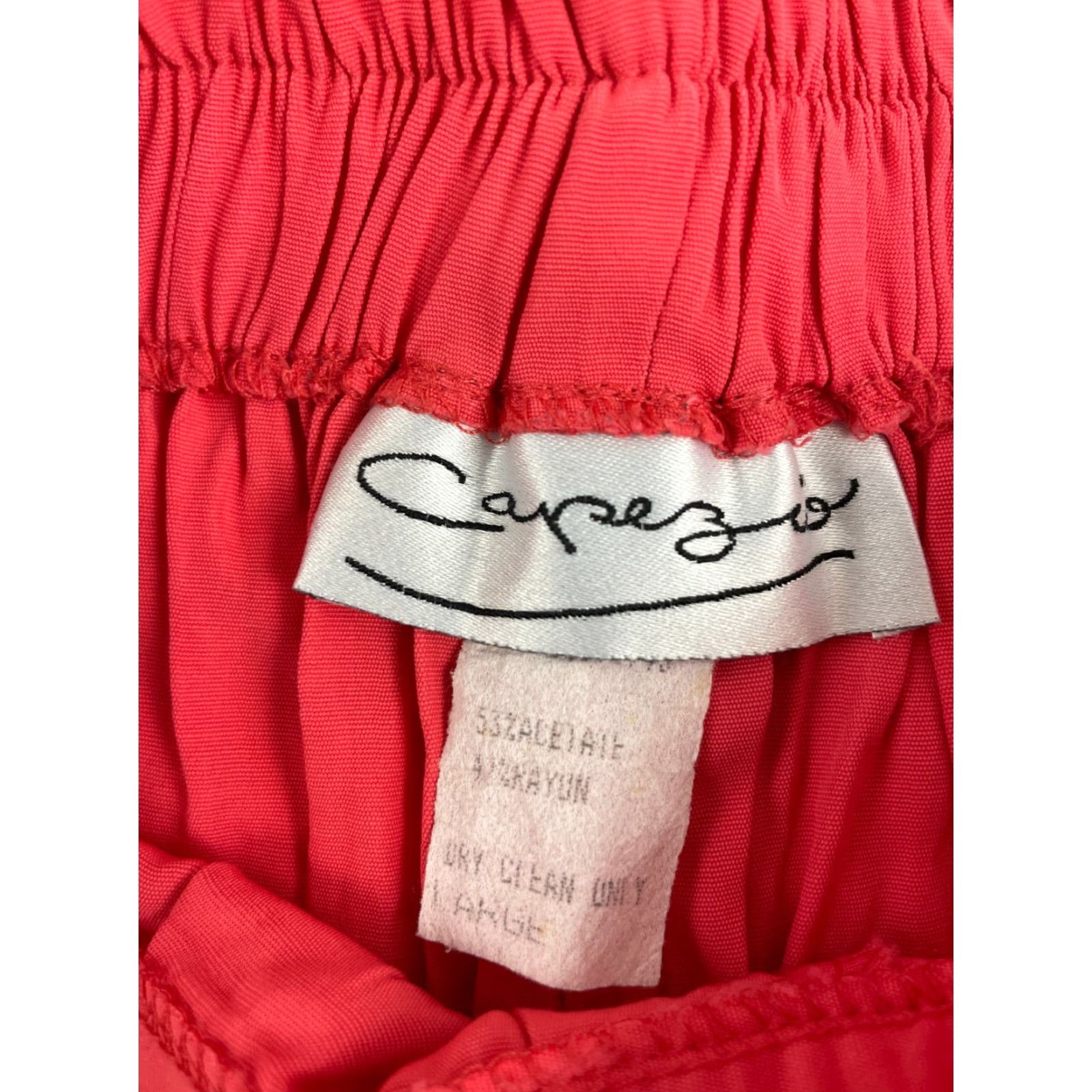 Vintage Capezio Shorts Women's Large Pink High Rise Waist Band Size 36" / US 14 / IT 50 - 7 Thumbnail