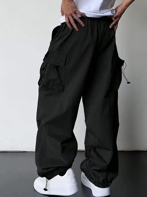 Vintage Parachute Cargo multi-pocket pants gorpcore Size US 34 / EU 50 - 3 Thumbnail