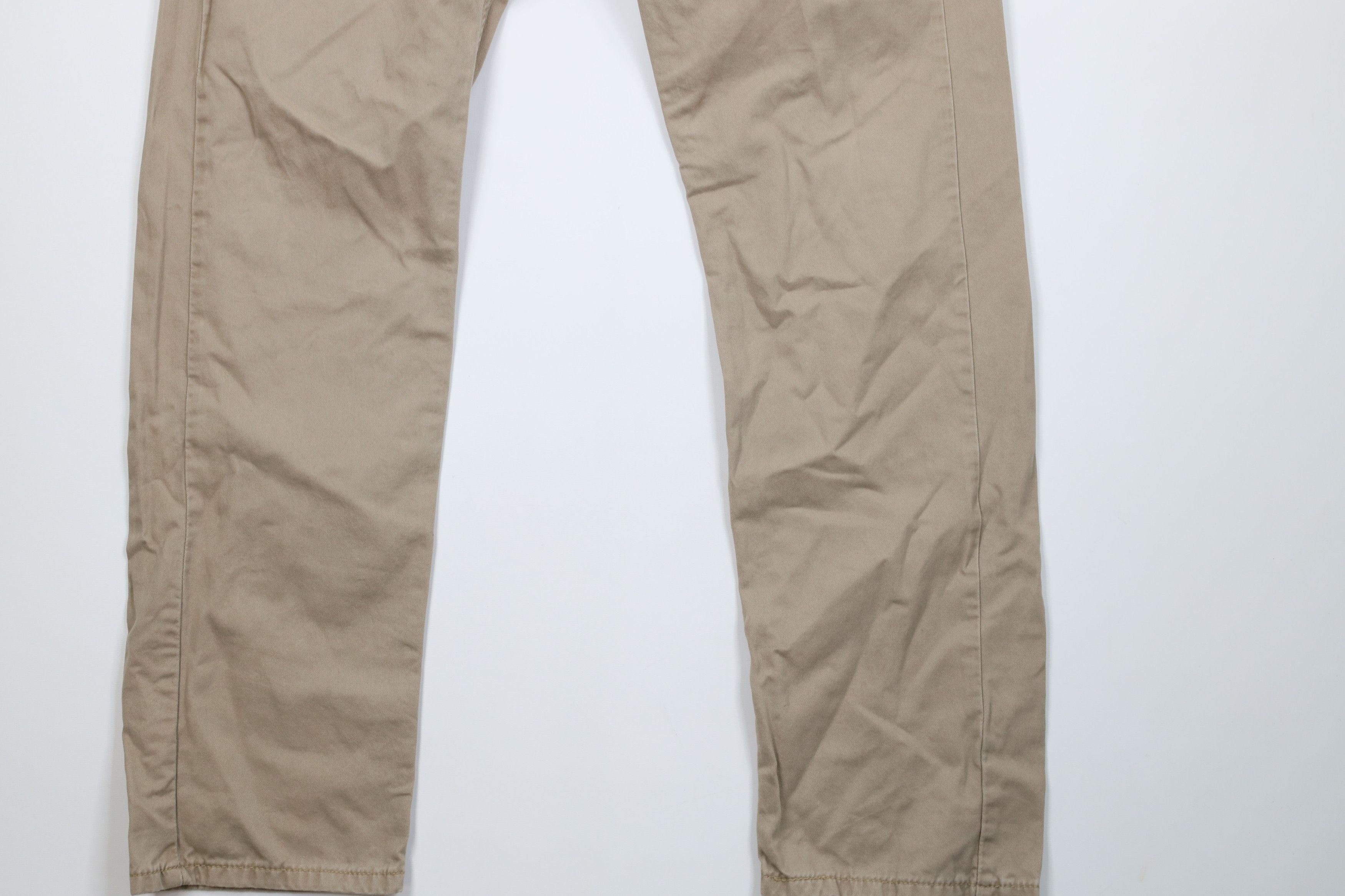 Levi's Vintage Y2K Levis 505 Fit Straight Leg Chino Pants Beige Size US 36 / EU 52 - 4 Thumbnail