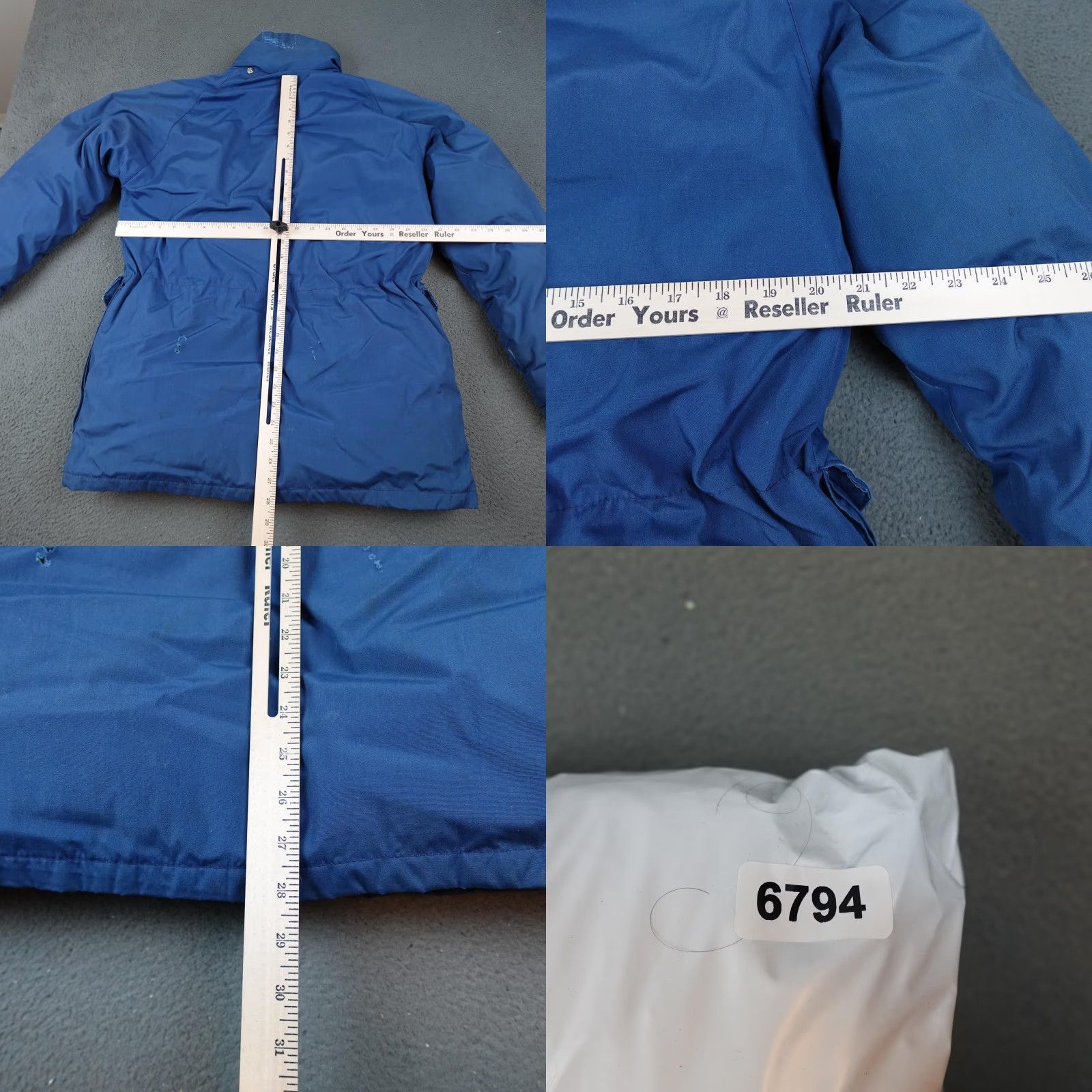 The North Face VINTAGE The North Face Jacket Mens Medium Blue Down Parka Made USA 80s Size US M / EU 48-50 / 2 - 9 Thumbnail