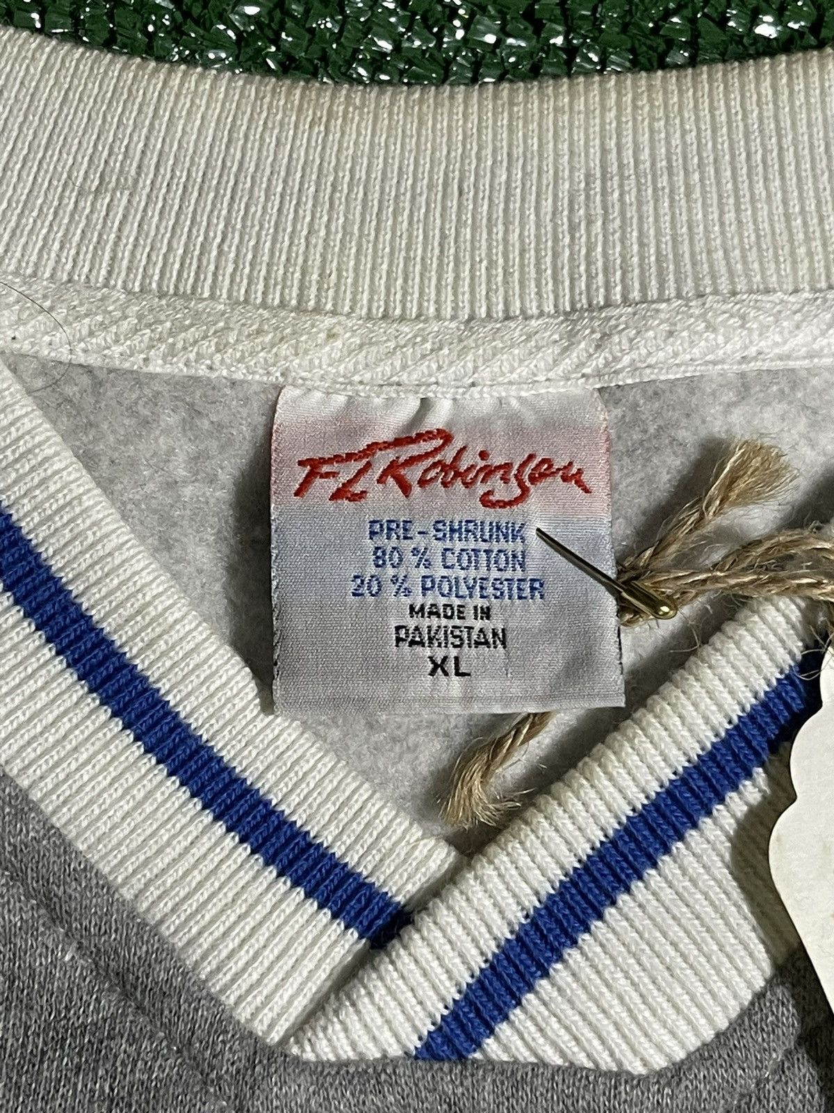Vintage Grey FL Robinson Sweater Size US XL / EU 56 / 4 - 2 Thumbnail