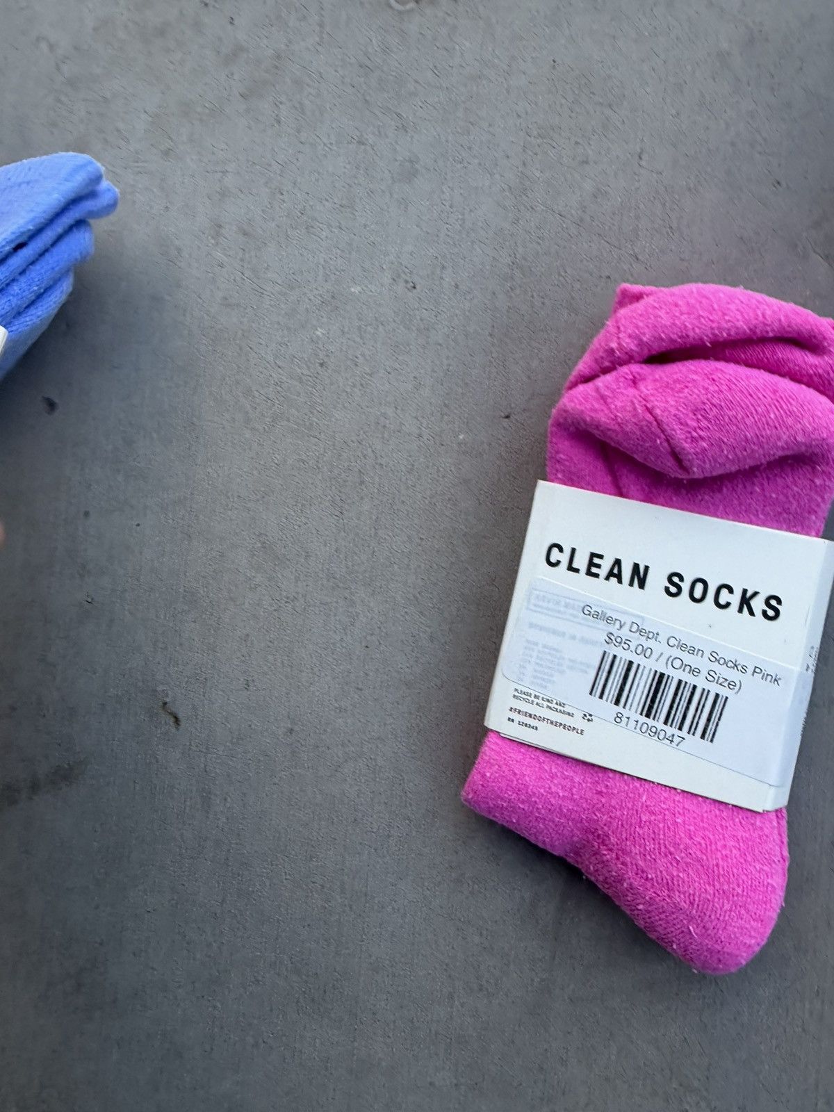 Gallery Dept. Gallery Dept. Logo Socks – Pink | Brand New Size ONE SIZE - 2 Thumbnail
