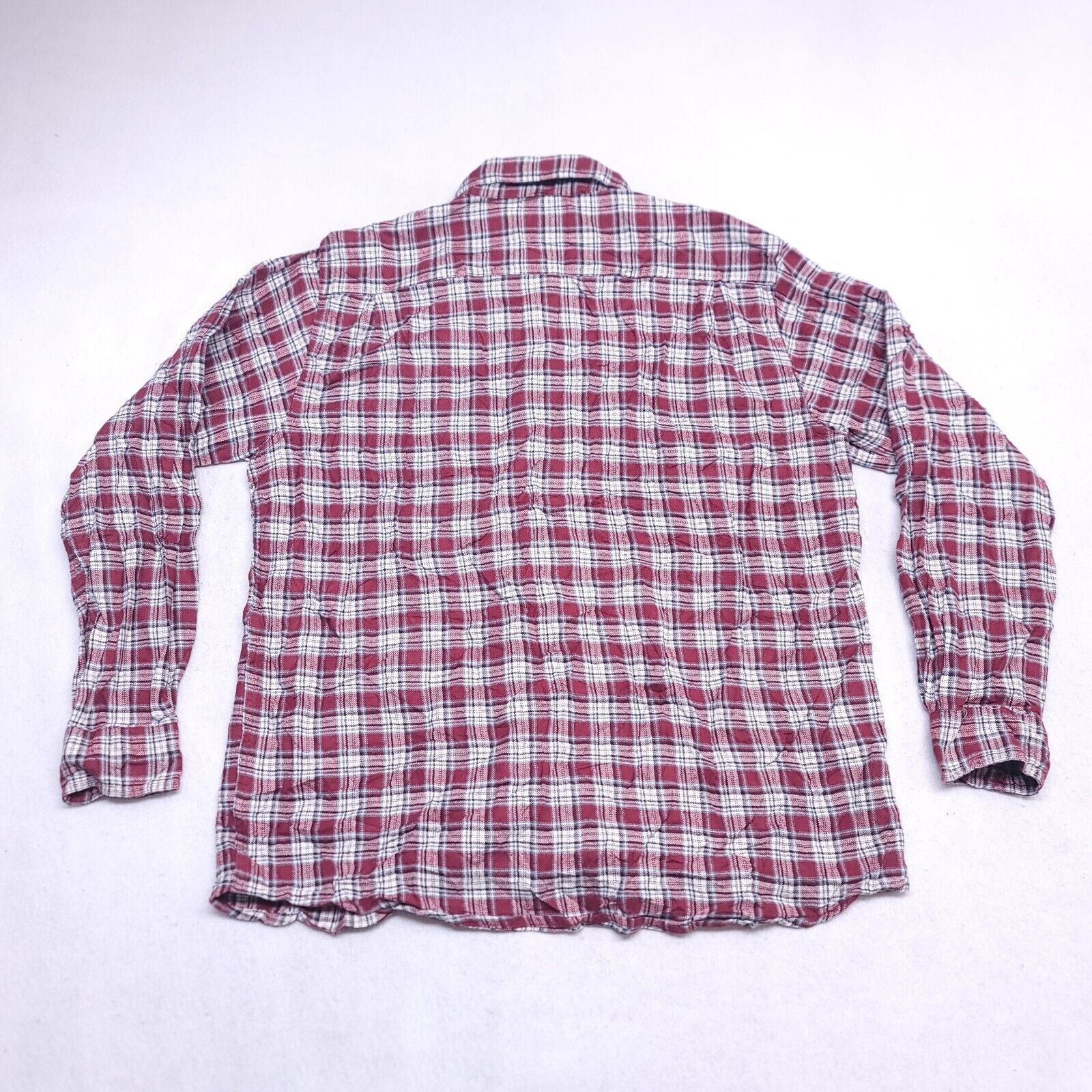 Wrangler Wrangler Tartan Flannel Shirt Mens Size Large L Red White Size US L / EU 52-54 / 3 - 10 Thumbnail