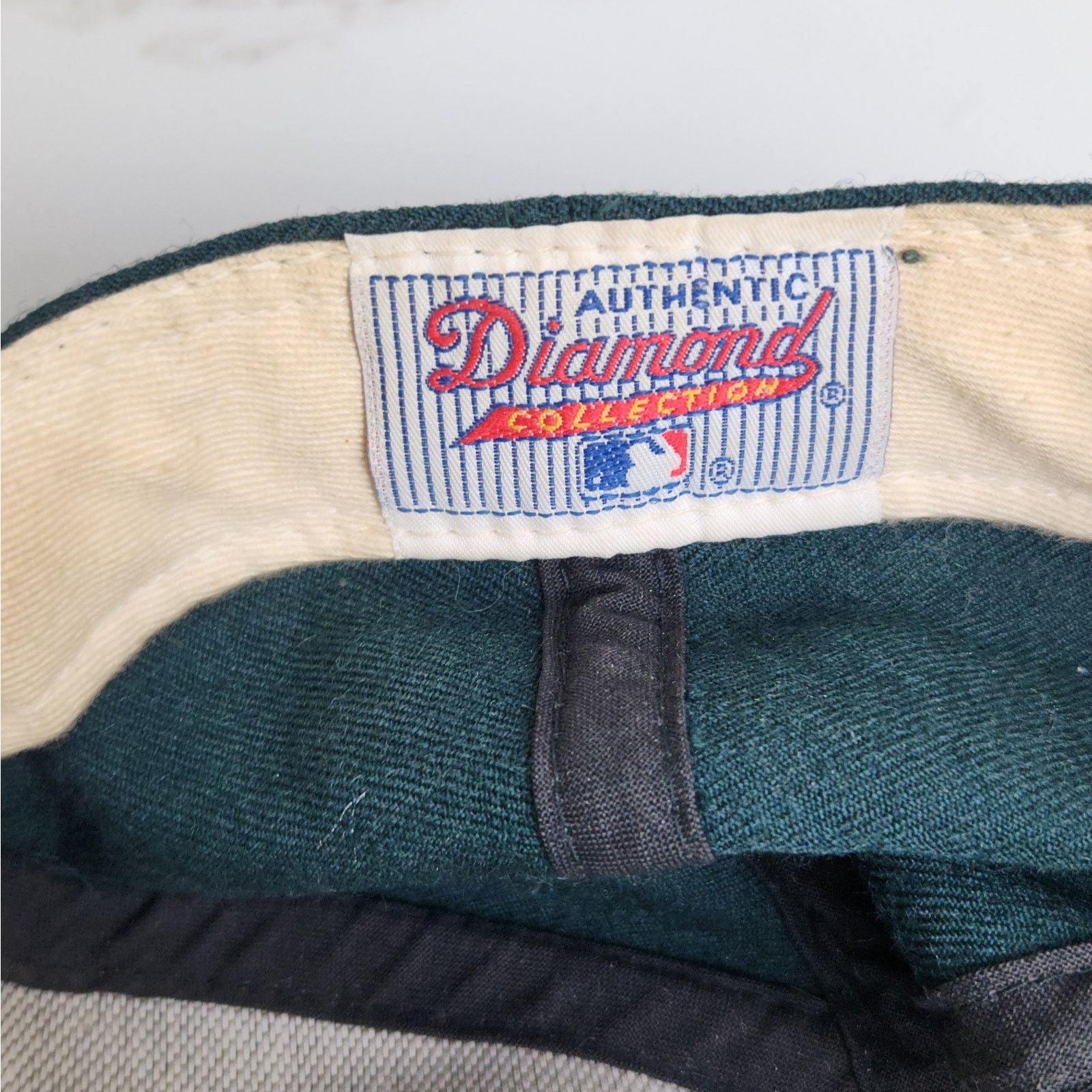 New Era Oakland A's New Era 59 Fifty Wool Baseball Hat Size 6 7/8 Size ONE SIZE - 9 Thumbnail