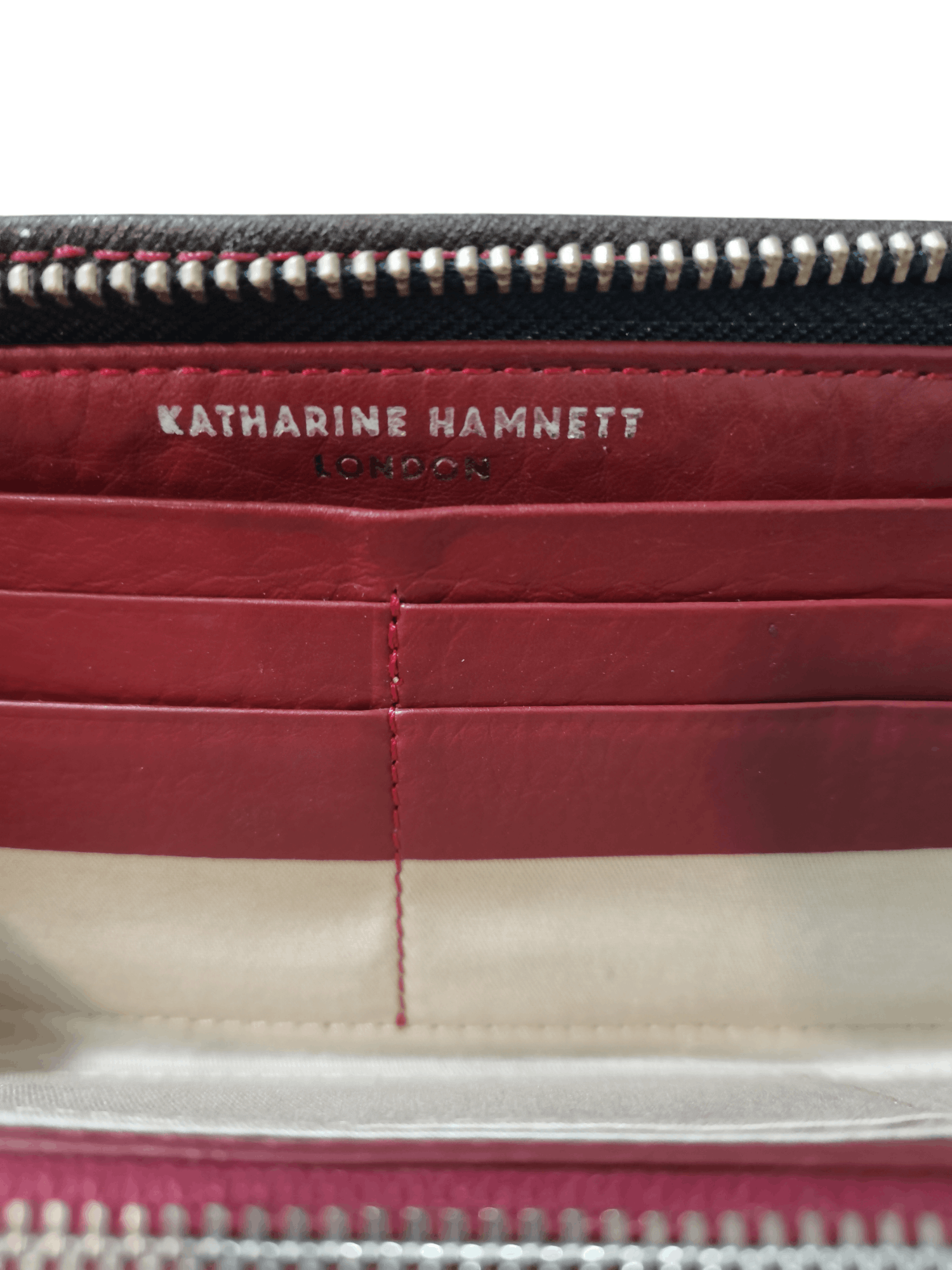 Katharine Hamnett London Katharine hamnett zippered long wallet Size ONE SIZE - 13 Thumbnail