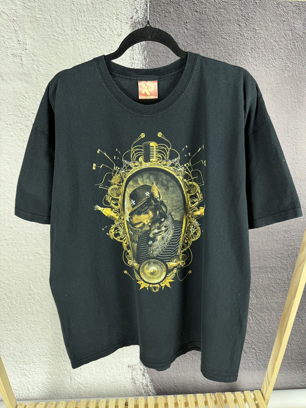 Vintage Vintage 90s y2k Exact Science Doberman LA rap sk8 tee shirt Size US XXL / EU 58 / 5 - 2 Thumbnail