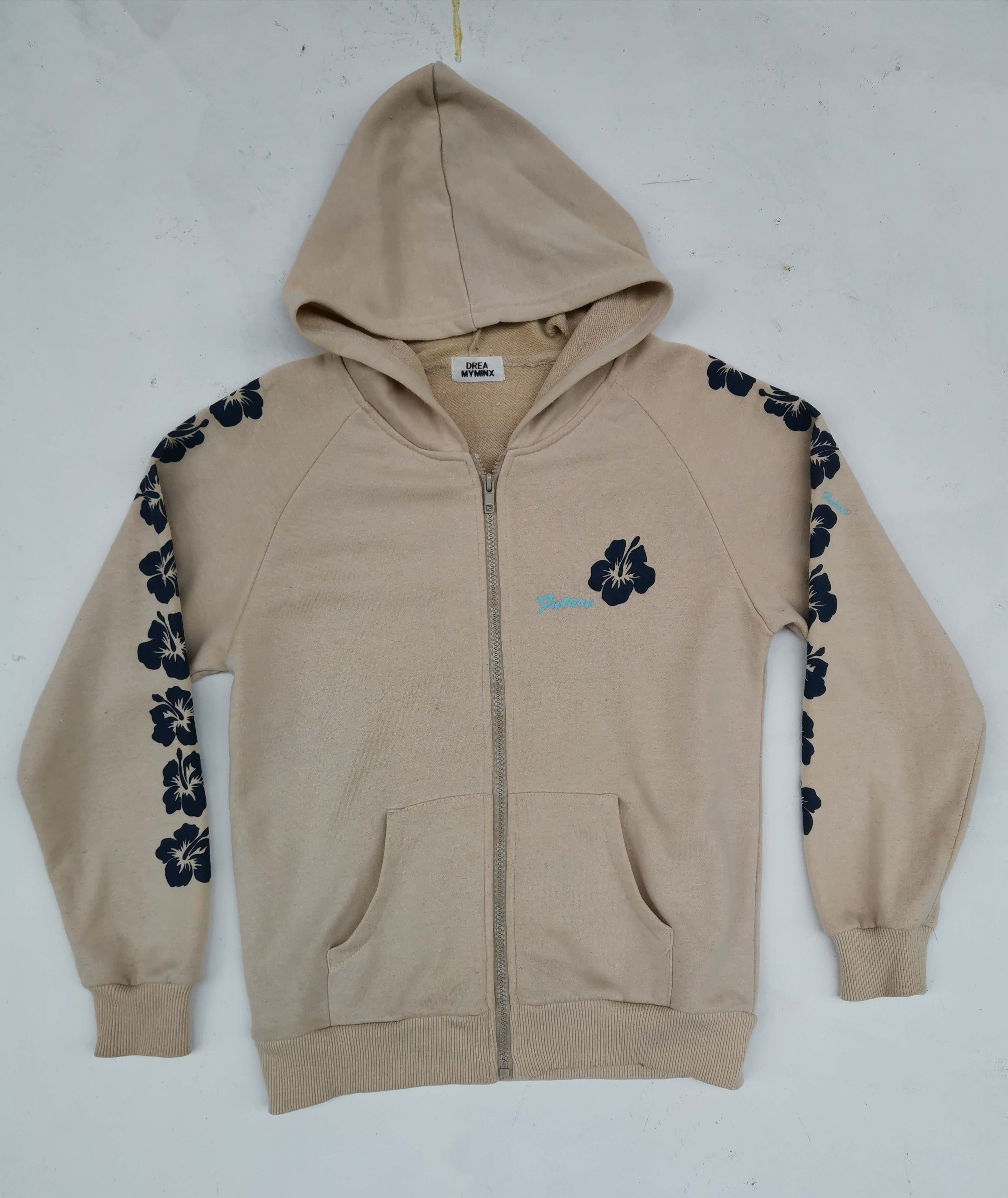 Drea Myminx Future Flowers Hoodie Zipper Sweatshirt