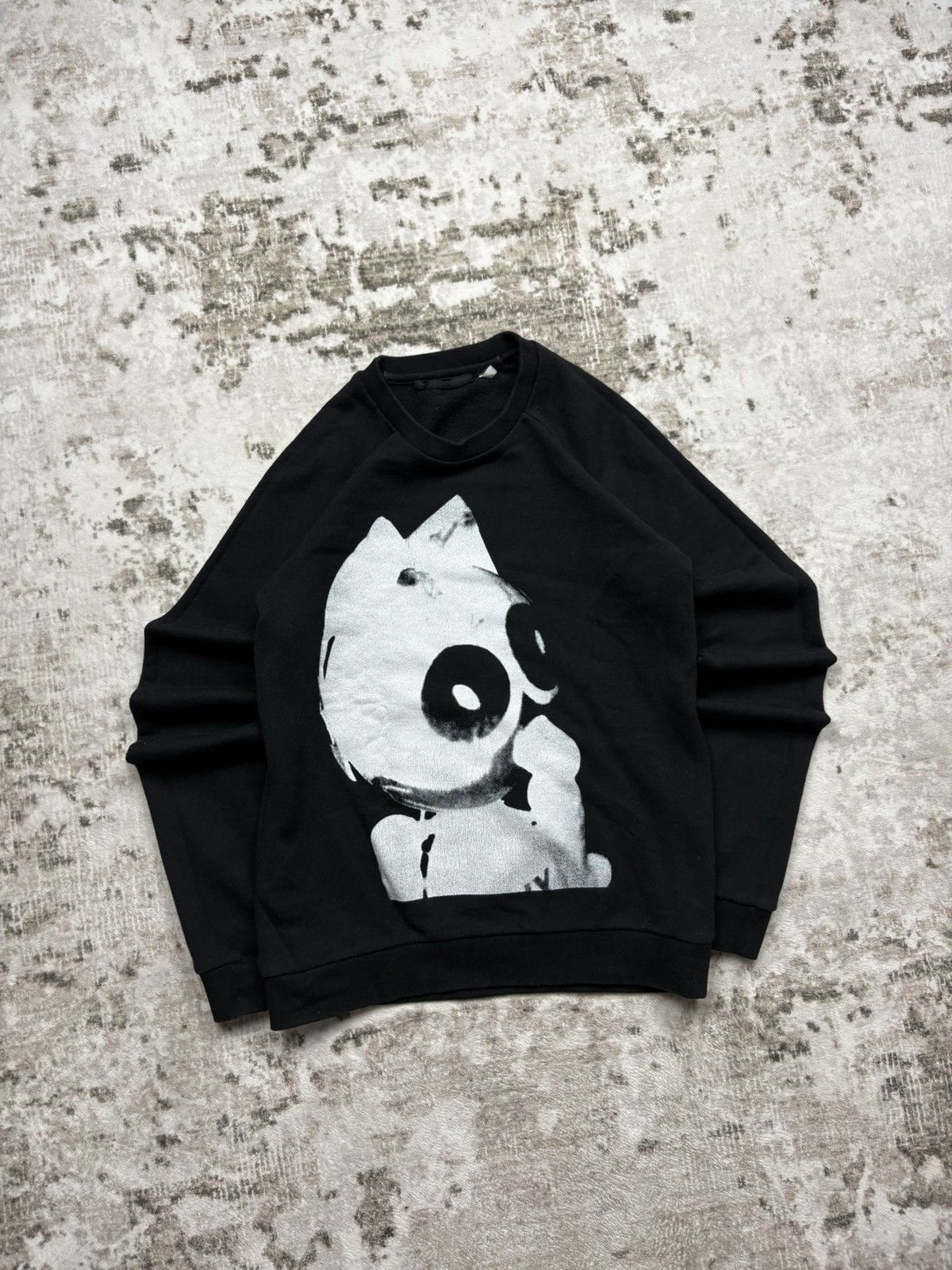 Helmut Lang Helmut Lang Felix The Cat Crewneck Vintage 2003 Rare Archive Size S / US 4 / IT 40 - 1 Thumbnail