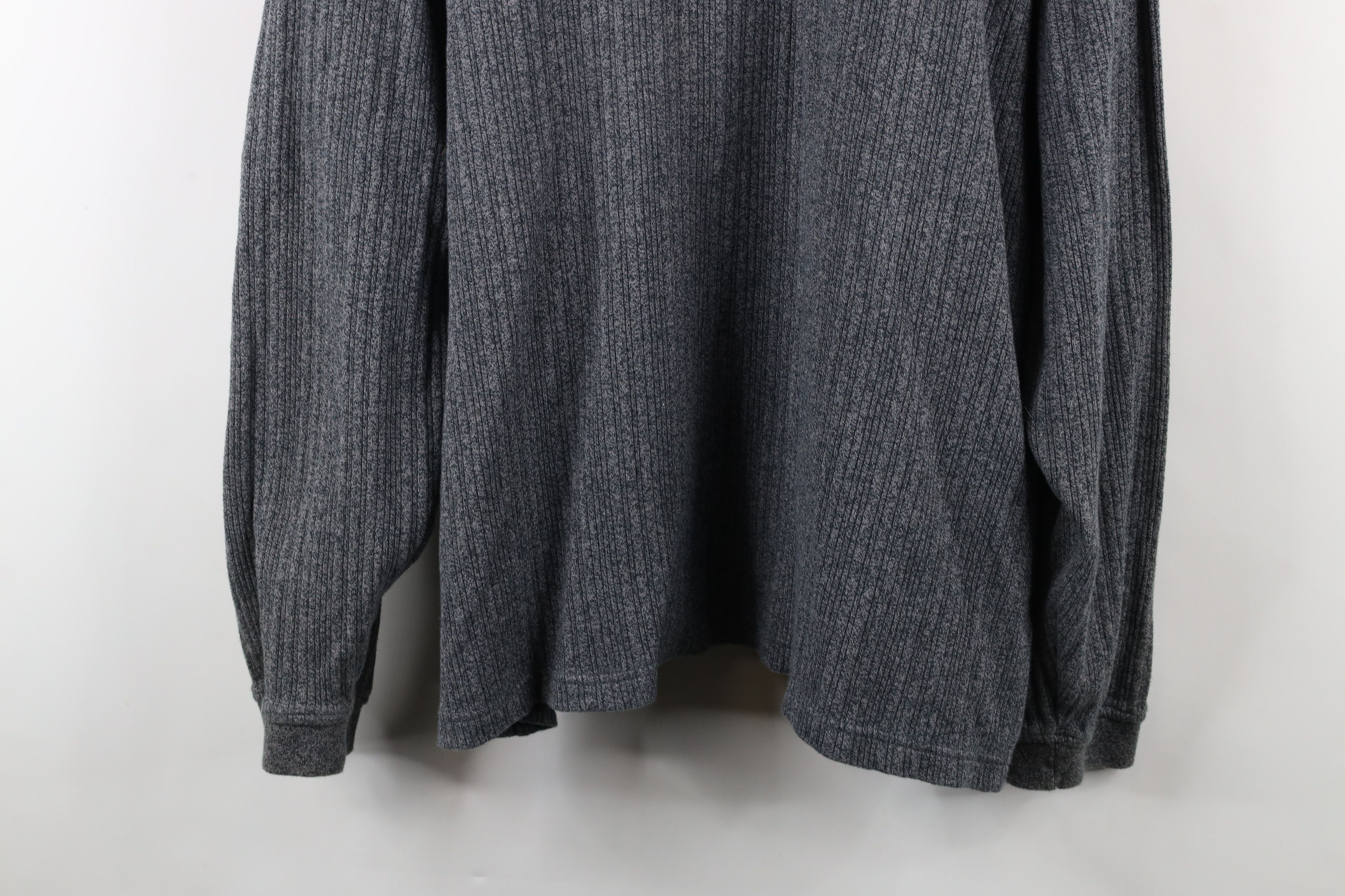 Vintage Vintage 90s Streetwear Knit Long Sleeve Rugby Polo Shirt Size US XXL / EU 58 / 5 - 3 Thumbnail