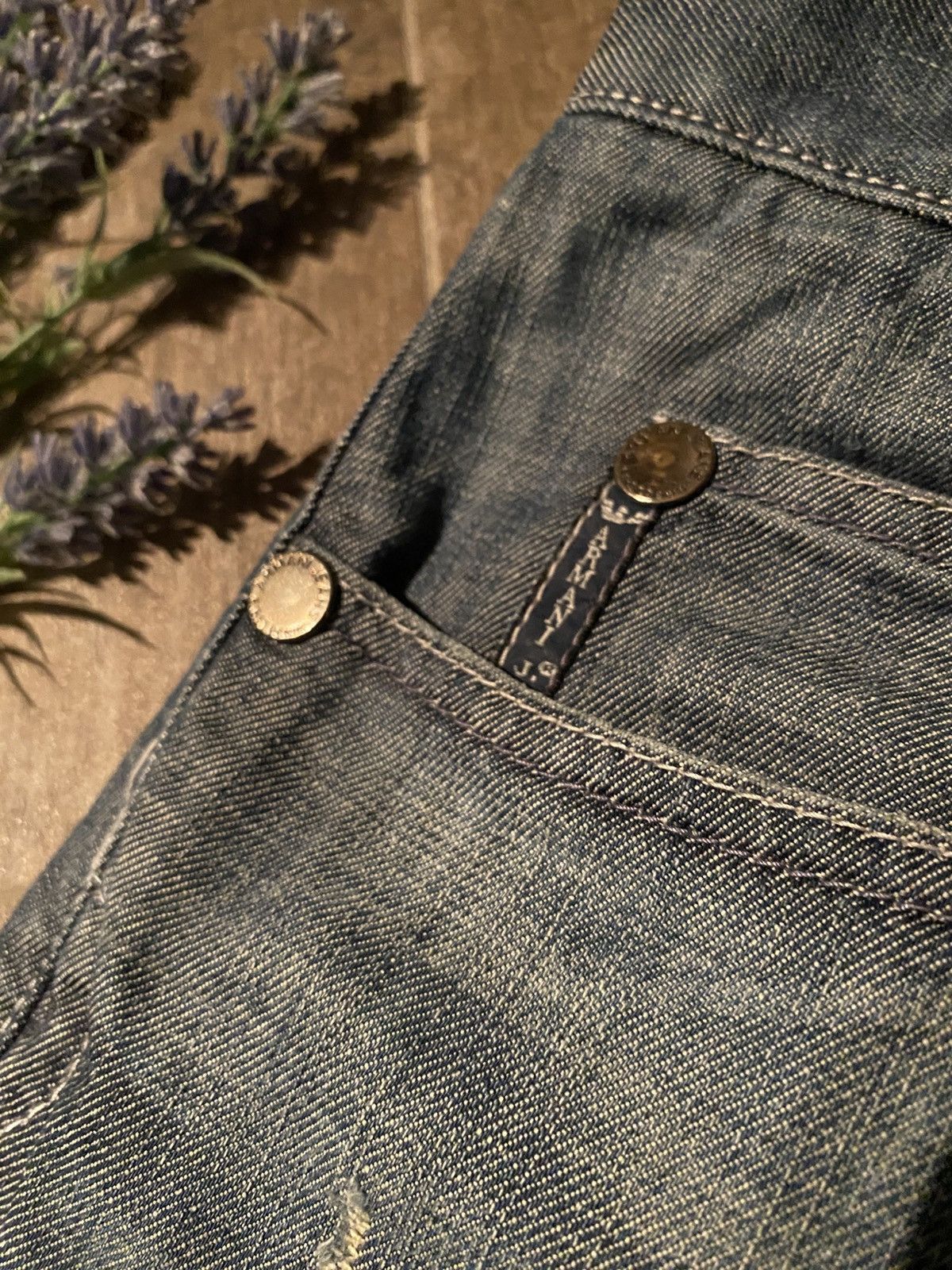 Armani Vintage Armani Jeans | Blau/Grau | Größe 34 | Wie neu Size US 34 / EU 50 - 11 Thumbnail