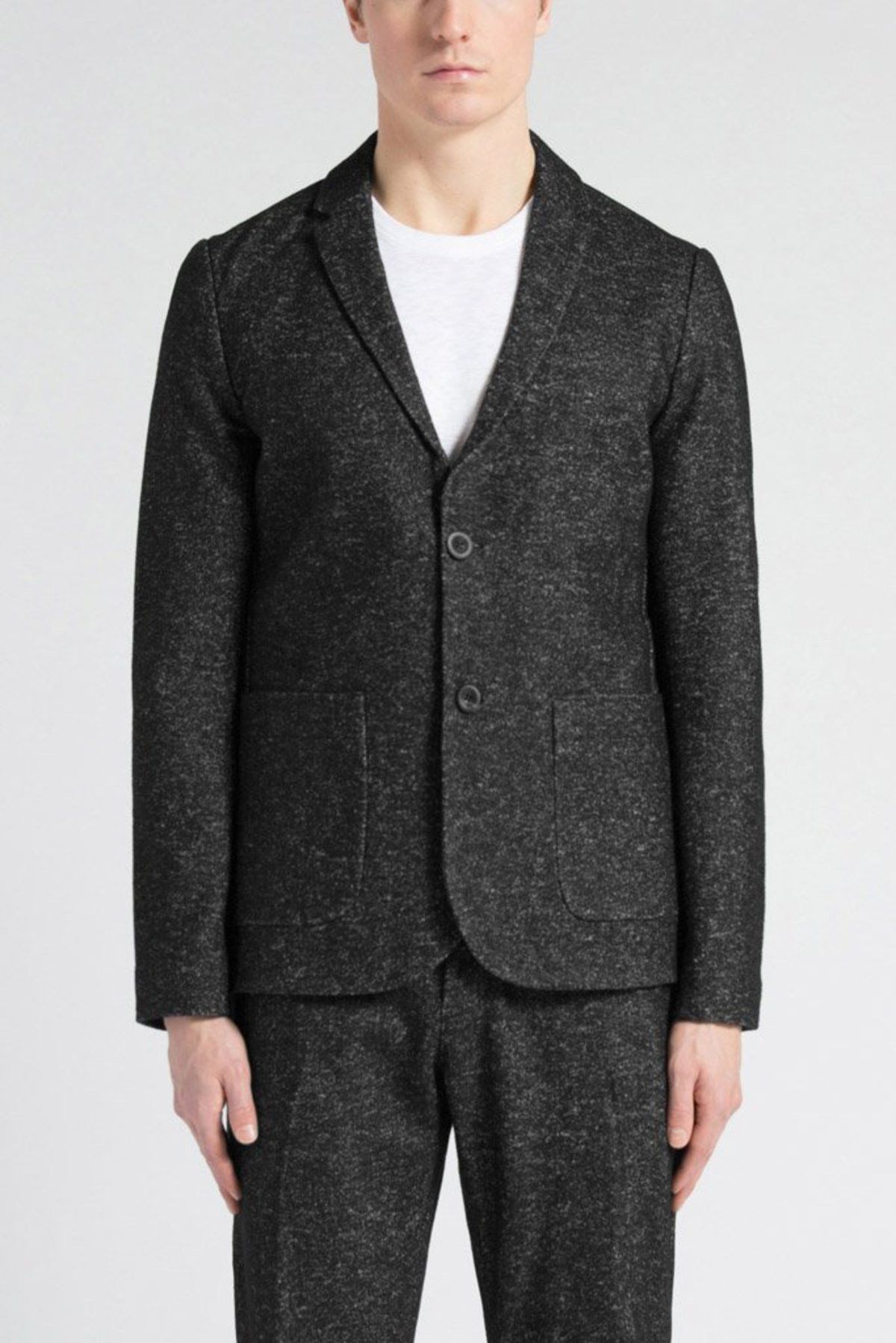 Wings + Horns Marled Black Blazer Size US S / EU 44-46 / 1 - 6 Thumbnail