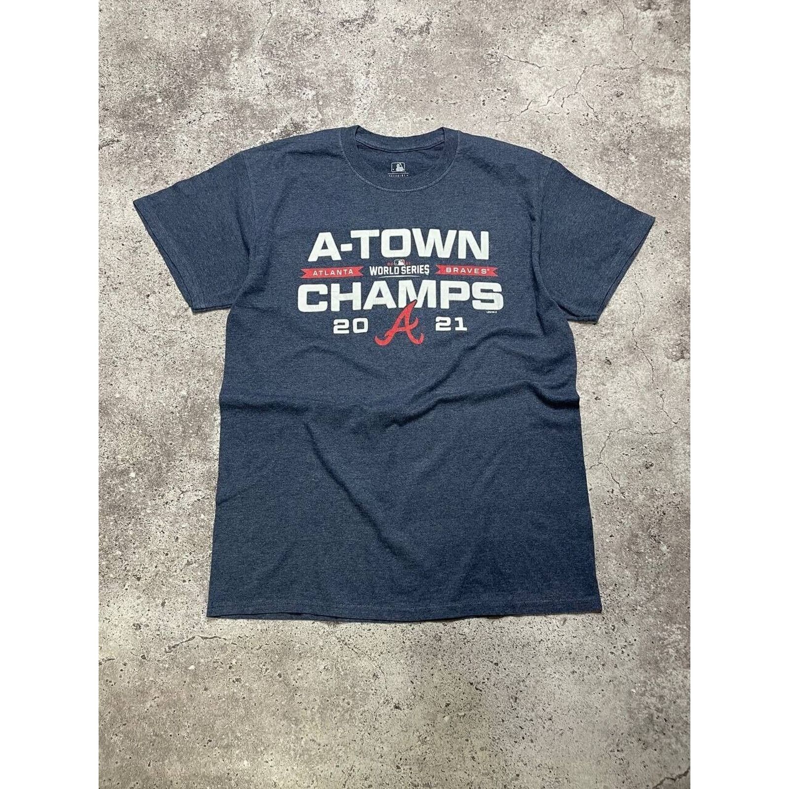 MLB × Vintage Vintage Atlanta Braves A-Town Champs T-Shirt MLB - Size M Size US M / EU 48-50 / 2 - 1 Thumbnail