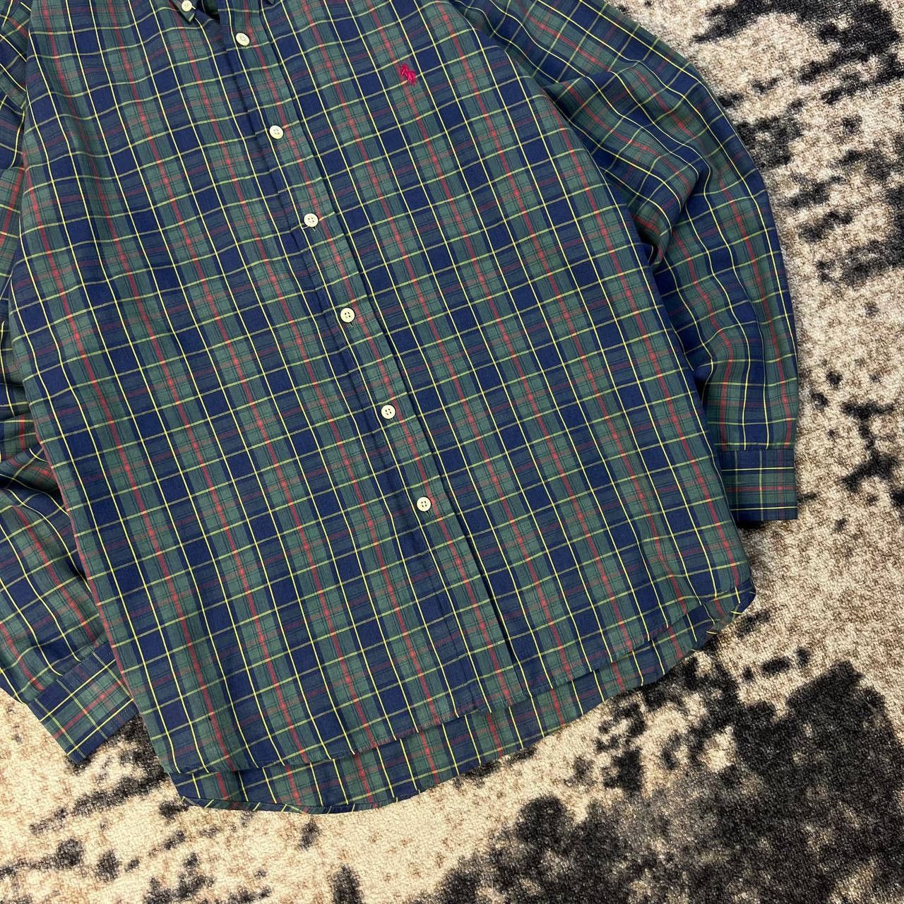 Polo Ralph Lauren Polo Ralph Lauren Vintage 90s Checkered Button Up Shirt Size US XL / EU 56 / 4 - 3 Thumbnail