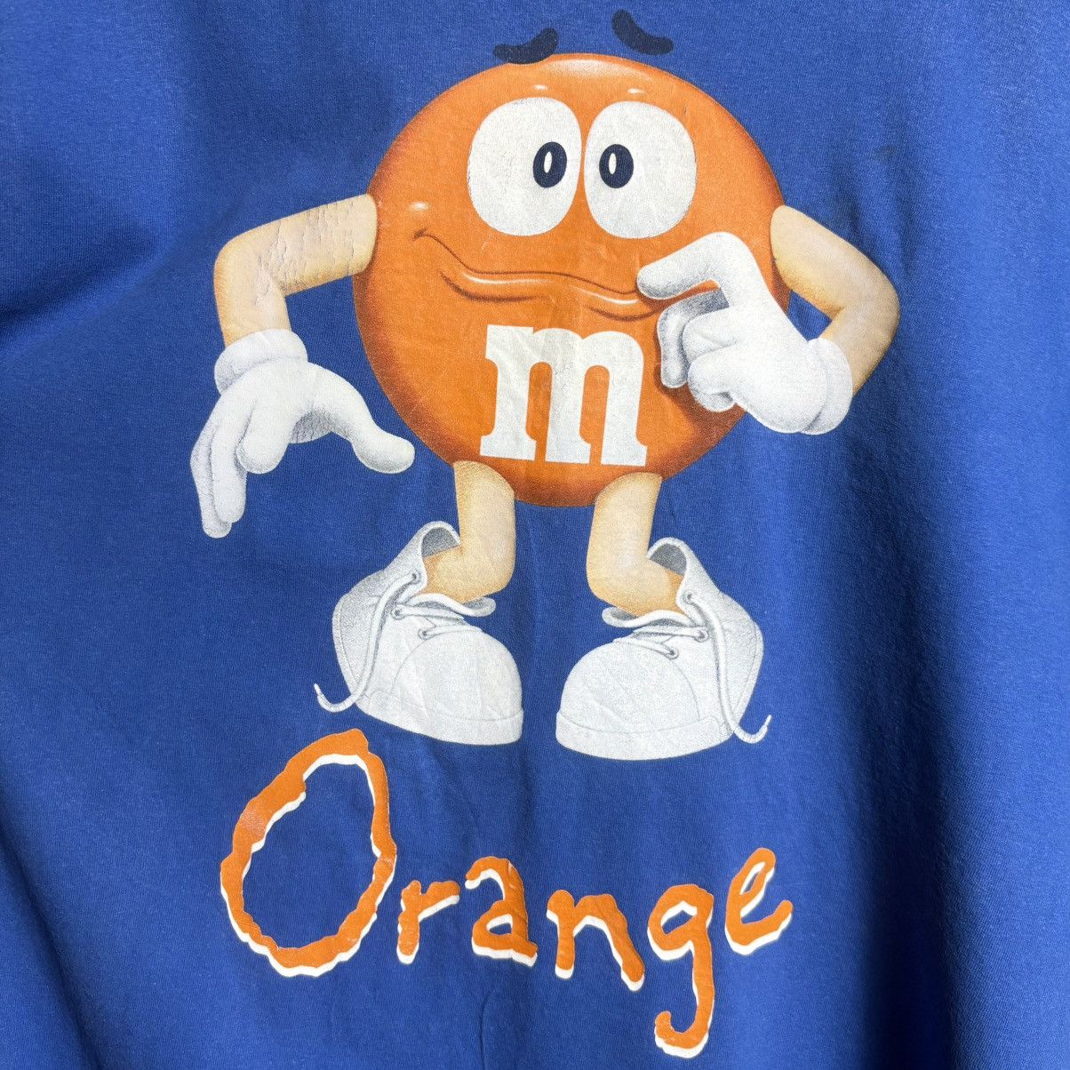 Vintage Vintage M&M’s Orange Graphic T-Shirt / Snack Size US XL / EU 56 / 4 - 2 Thumbnail