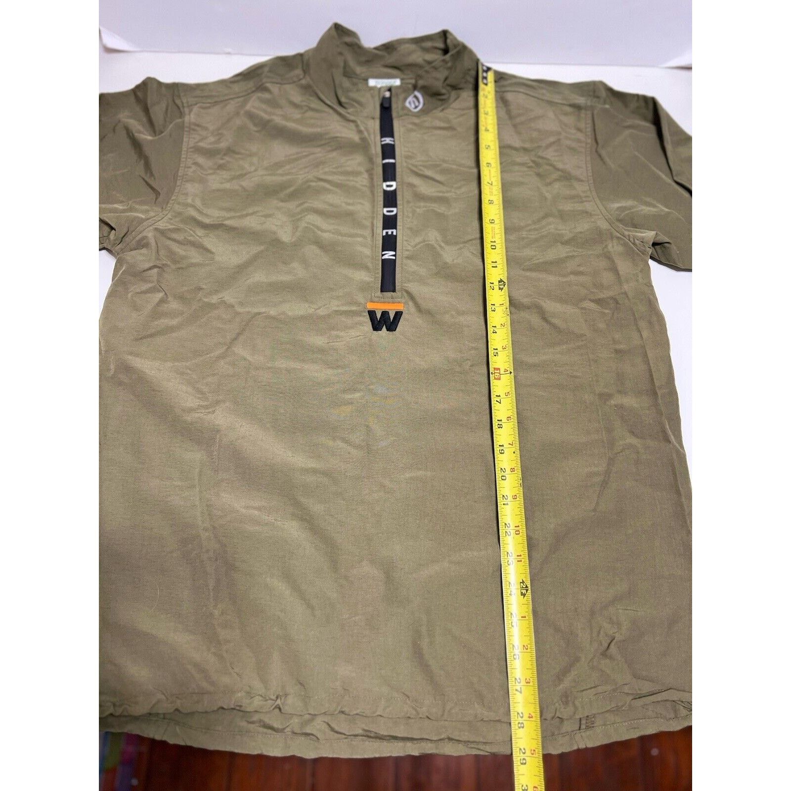 HIDDEN Hidden New York Track Jacket Quarter Zip Olive Medium Size US M / EU 48-50 / 2 - 4 Thumbnail