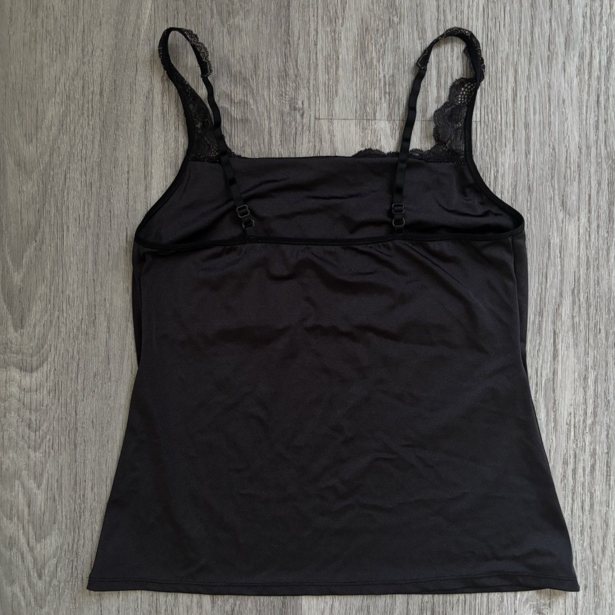 Other Vanity Fair Black Lace Trim Vintage Camisole Stretch XL Size XL / US 12-14 / IT 48-50 - 4 Thumbnail
