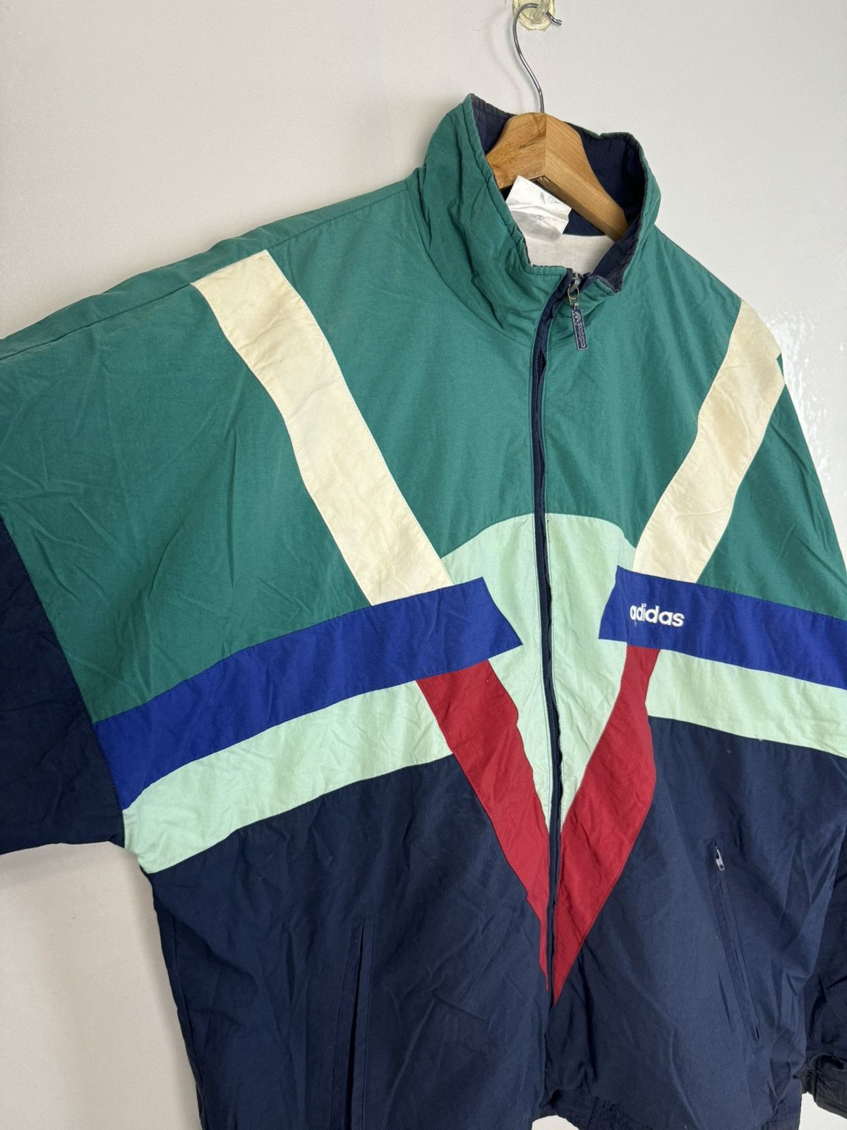 Adidas × Vintage Vintage Adidas Jacket Size US L / EU 52-54 / 3 - 4 Thumbnail