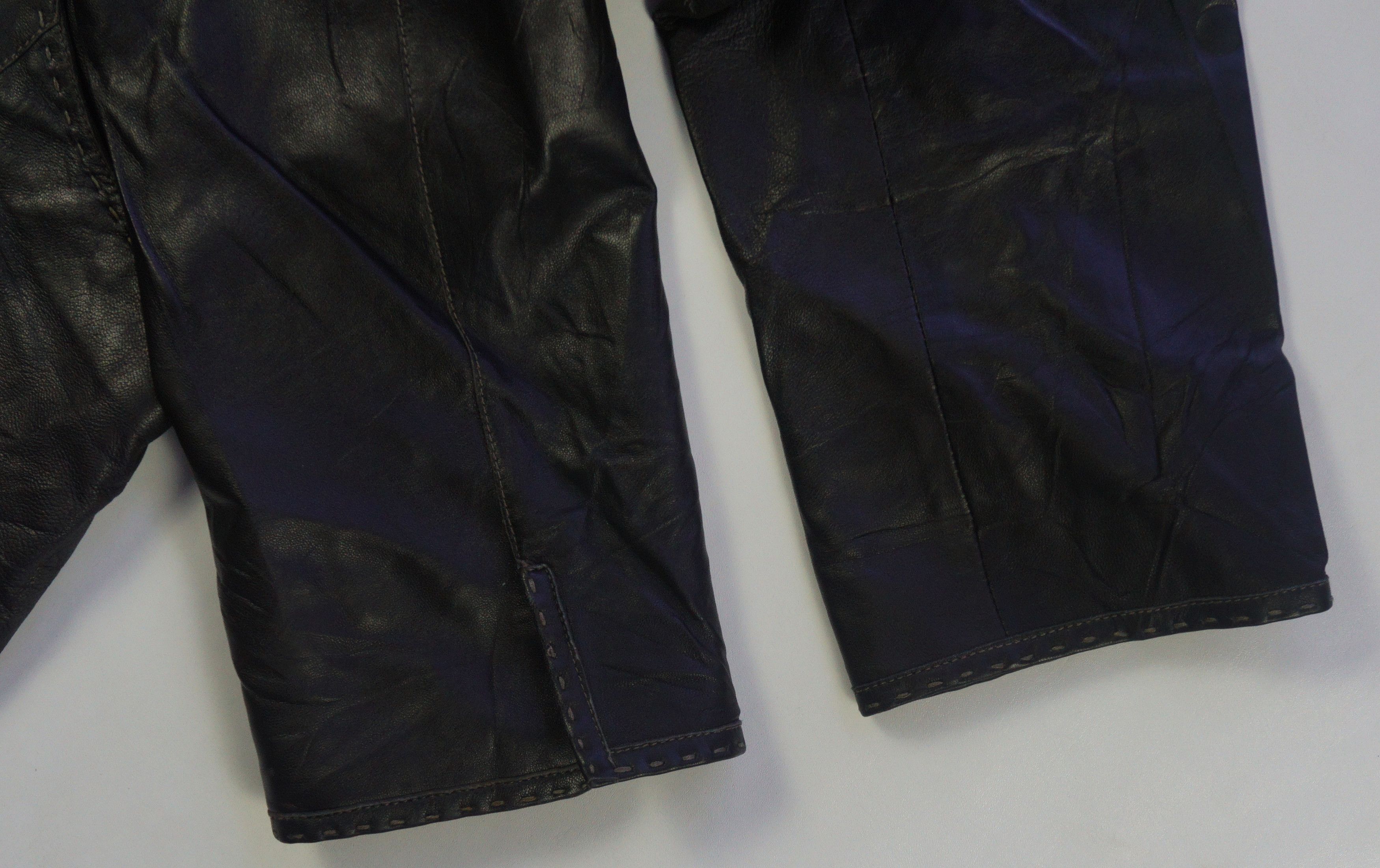 Balmain Balmain Paris Leather Women Size 11 Buttons Black Jacket Size XL / US 12-14 / IT 48-50 - 6 Thumbnail