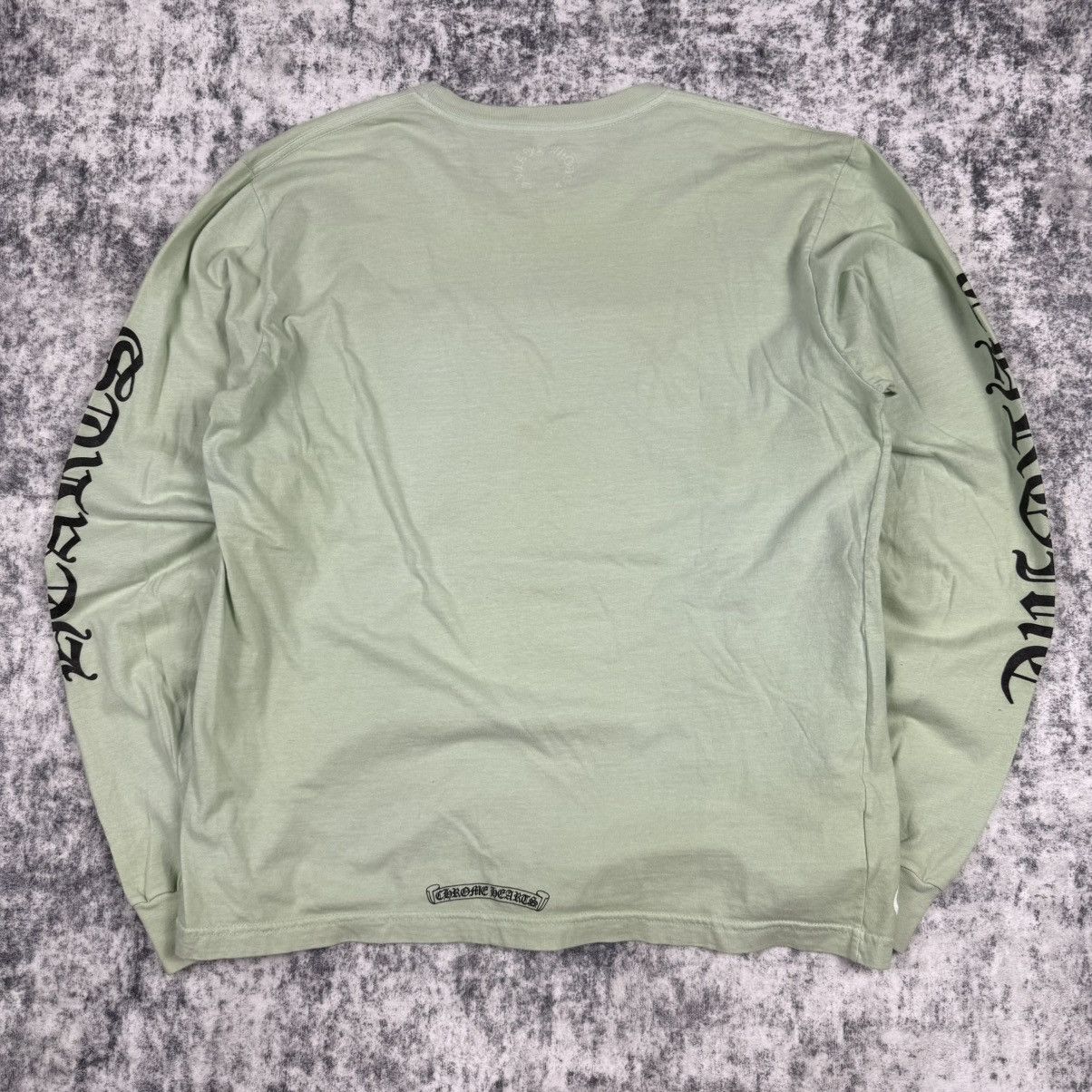 Chrome Hearts Chrome Hearts Neck Logo ‘Lime’ Long Sleeve Size US L / EU 52-54 / 3 - 5 Thumbnail