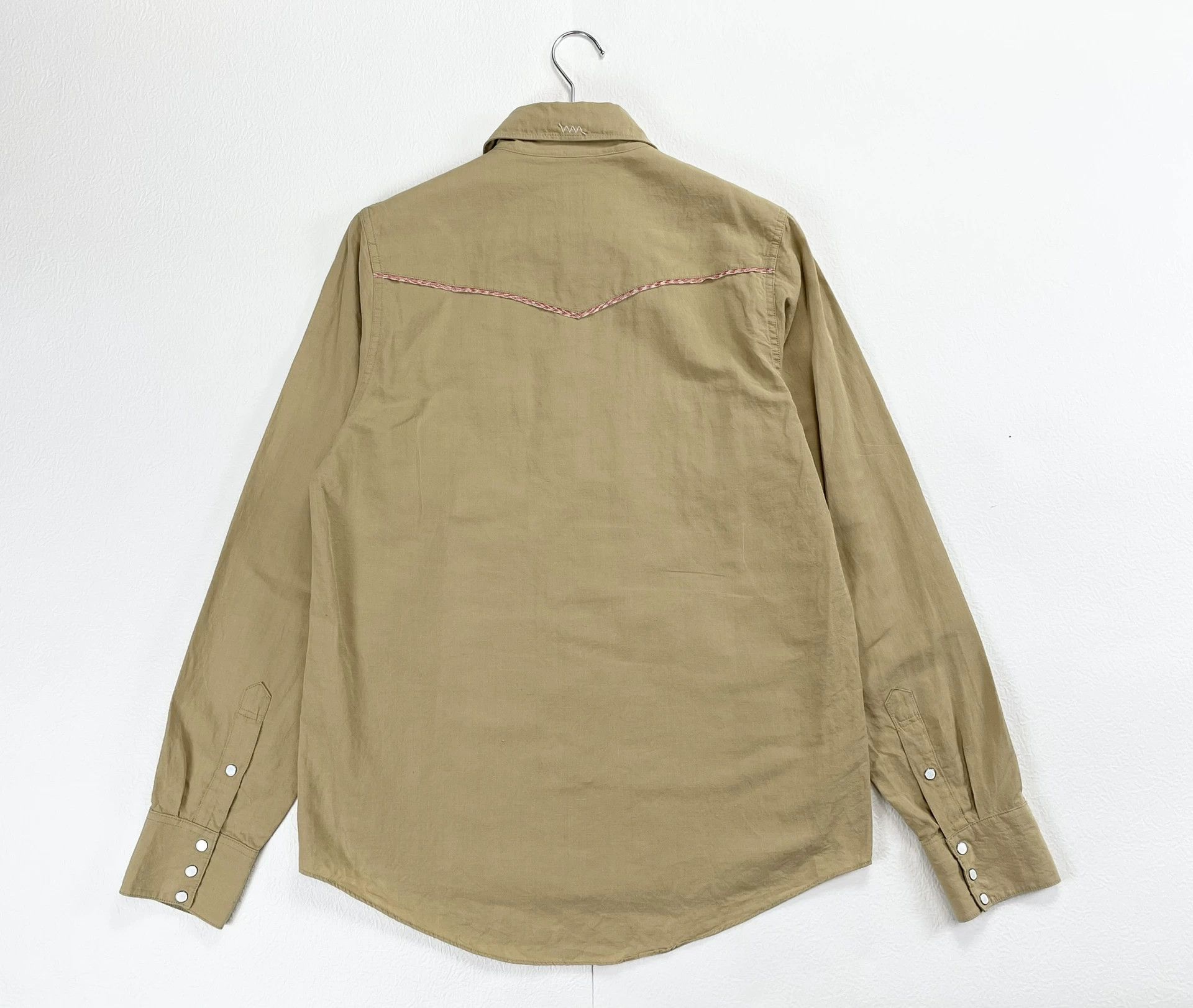 Visvim VISVIM BANDITO SHIRT Paneled Denim Shirt Size US M / EU 48-50 / 2 - 2 Thumbnail