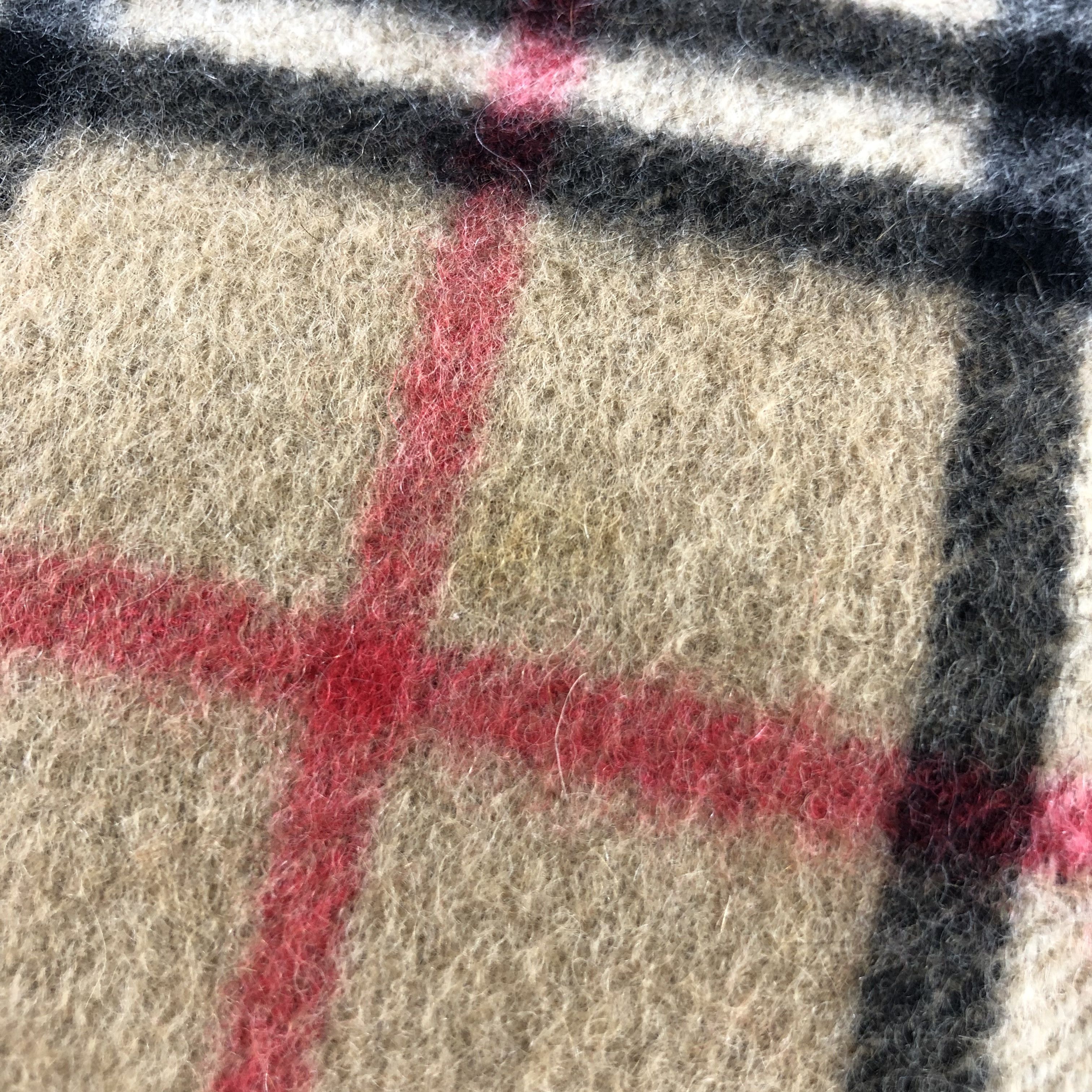 Burberry Burberrys Nova Check Tan Cashmere Scarf Muffler V740 Size ONE SIZE - 6 Thumbnail