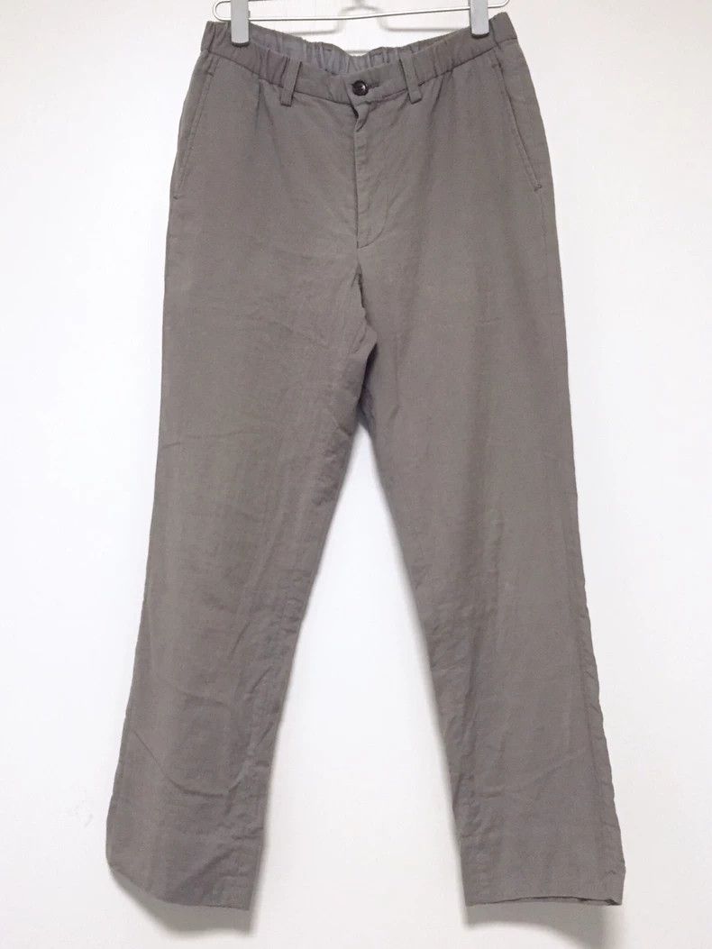 Issey Miyake Issey Miyake Grey pure cotton trousers Size 42" / US 20 - 2 Thumbnail