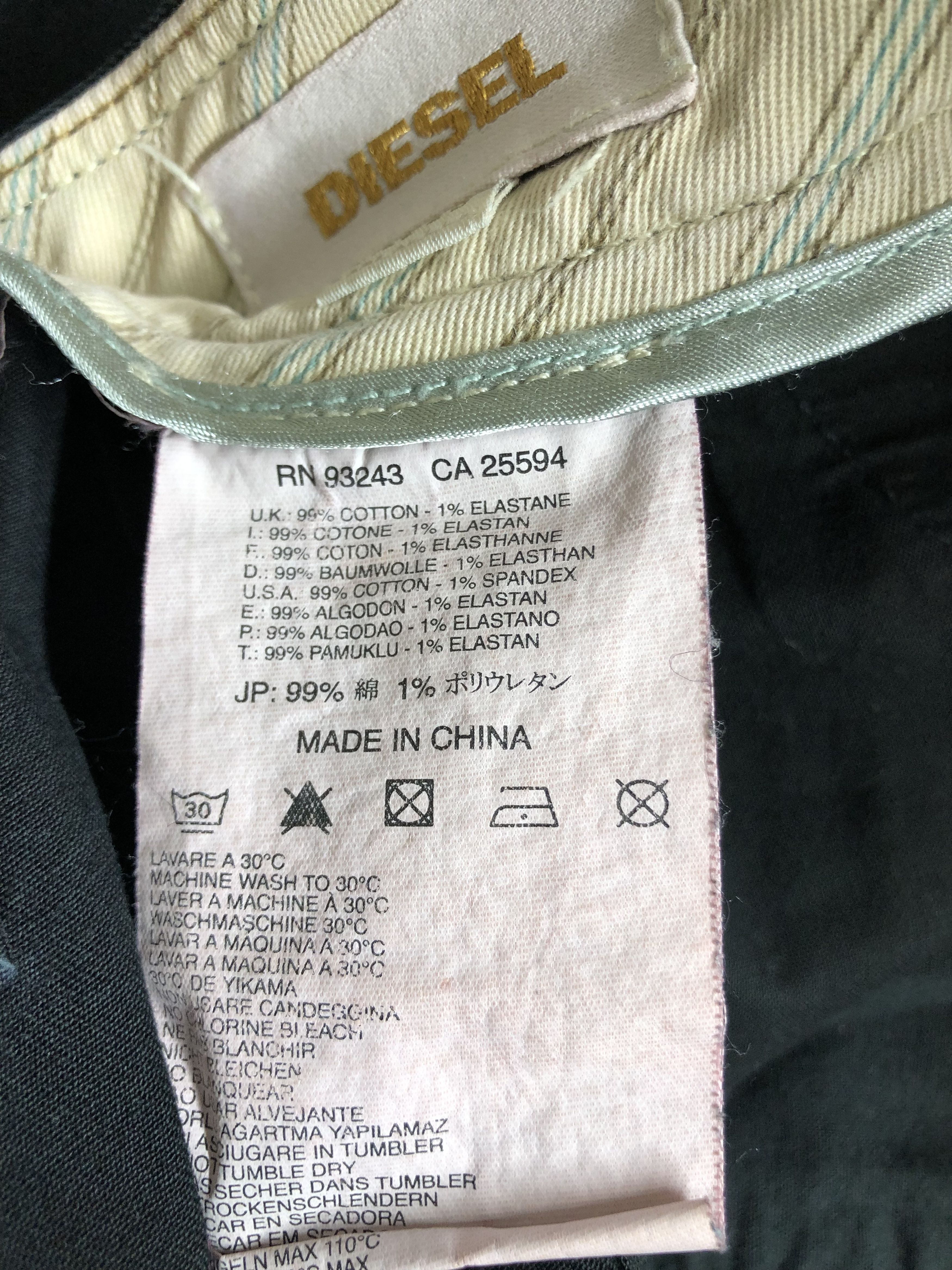 Diesel Diesel Vintage Pants(6) Size 28" / US 6 / IT 42 - 7 Thumbnail