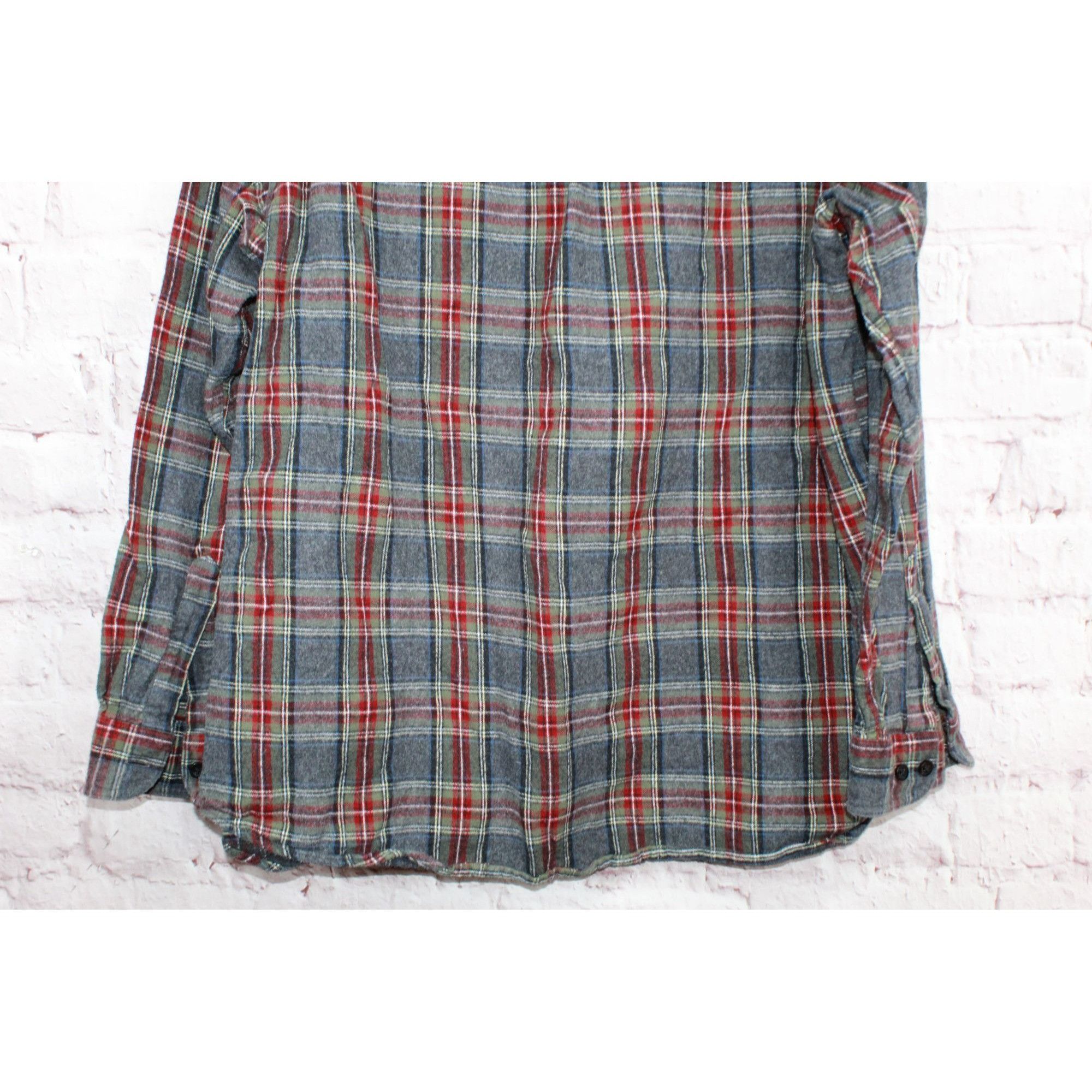 L.L. Bean LL Bean Men's Scotch Plaid Flannel Shirt Traditional Fit Size US XL / EU 56 / 4 - 9 Thumbnail