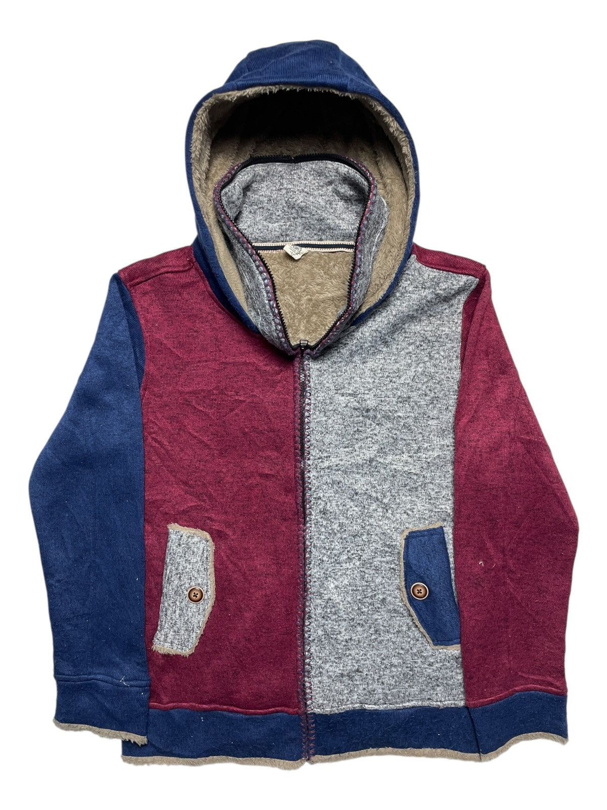 Japanese Brand 2000’s Power To The People - Alien Hooded Zip Jacket Size US L / EU 52-54 / 3 - 8 Thumbnail