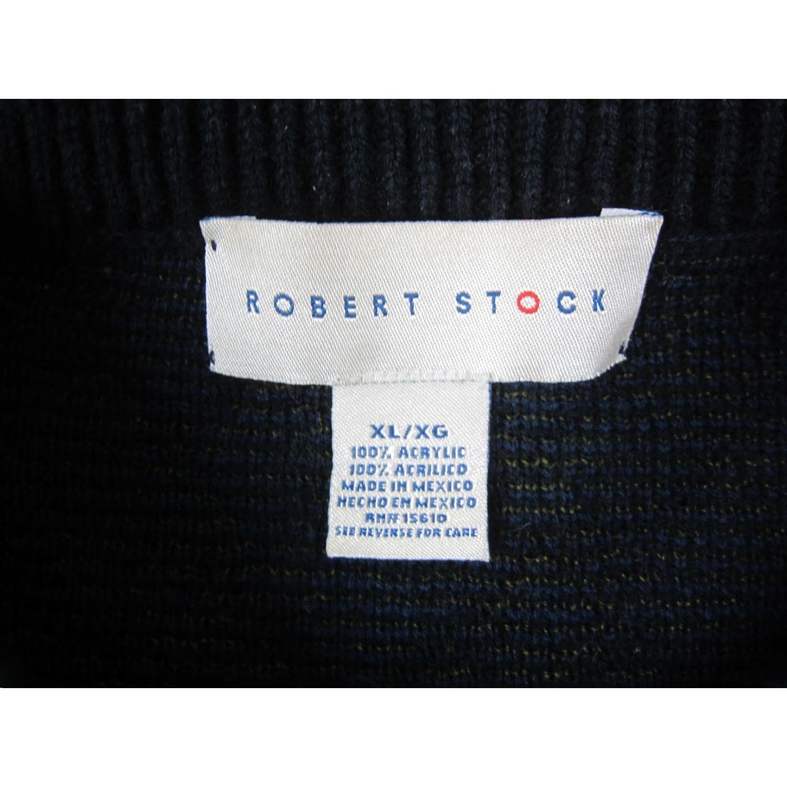 Vintage VINTAGE Robert Stock Sweater Mens XL Green Diamond Crewneck 80s 90s Pullover Knit Argyle Diamond Pattern Regular Size US XL / EU 56 / 4 - 3 Thumbnail