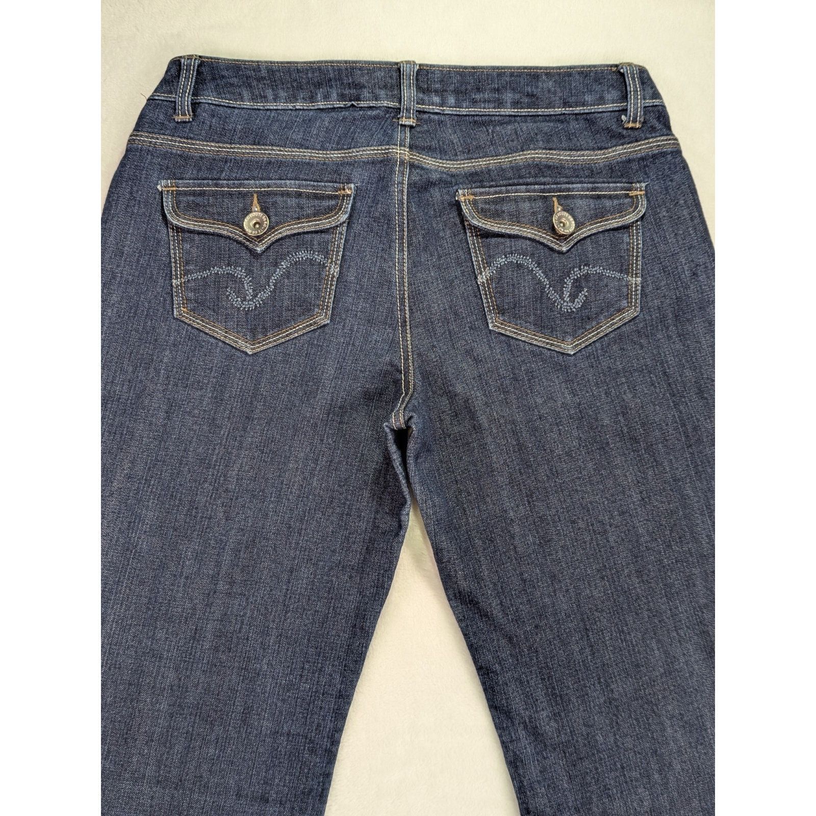 Route 66 Vintage Route 66 Y2K Flared Leg Jeans Size 5/6 Mid-Rise Size 32" / US 10 / IT 46 - 8 Thumbnail