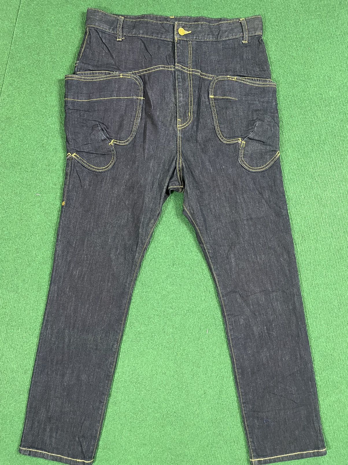 mercibeaucoup Mercibeaucoup Multi Pockets Rare Design Jeans Size US 33 - 3 Thumbnail