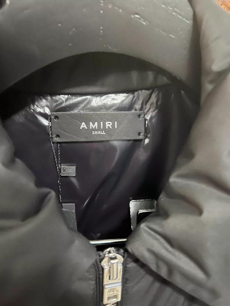 Amiri Amiri softshell goose down double pocket jacket Size US S / EU 44-46 / 1 - 3 Thumbnail